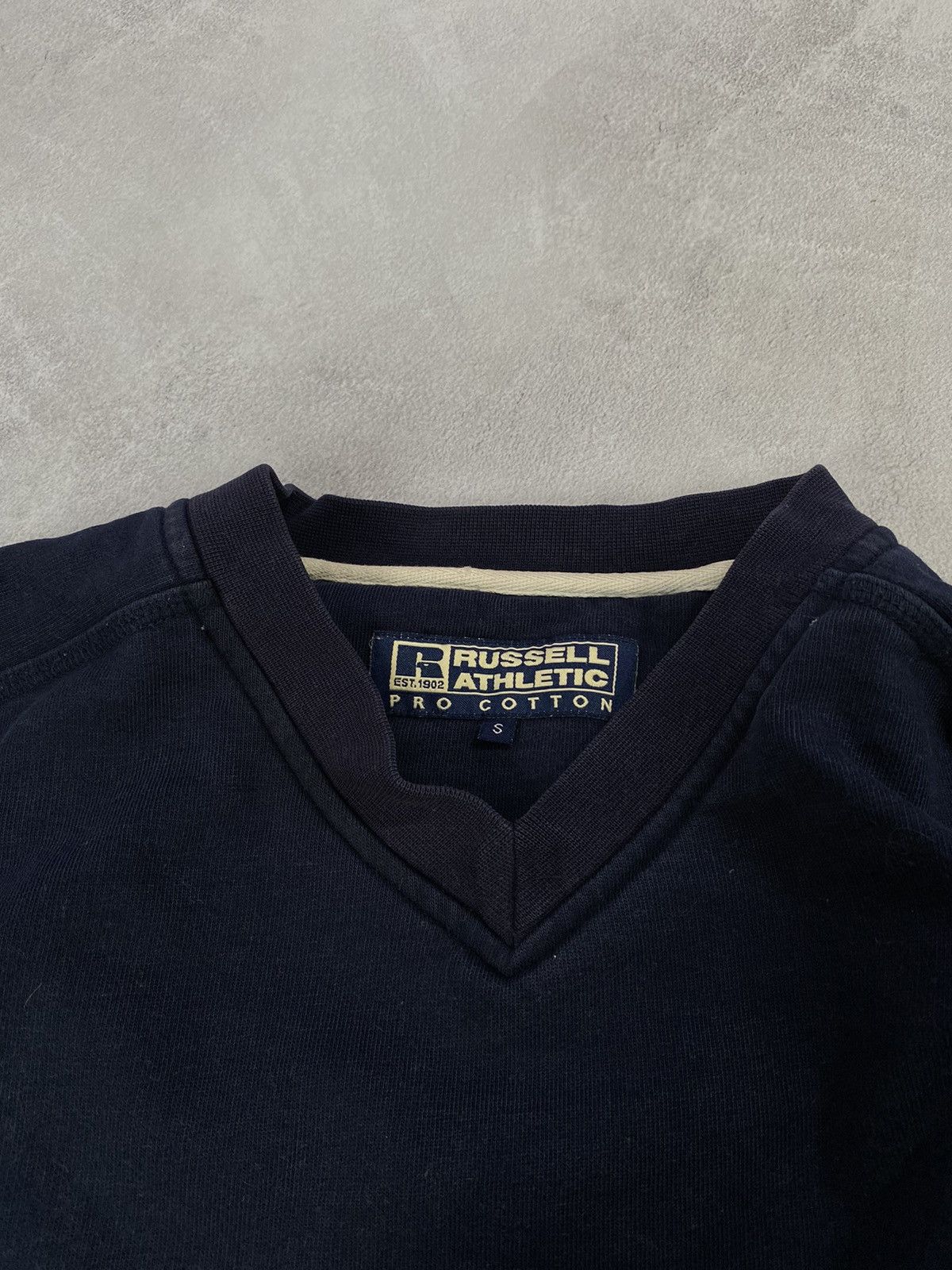 Russell Athletic 🌠 Vintage 90s Sweater Russell Athletic Boxy Fit Oversized Size US S / EU 44-46 / 1 - 5 Thumbnail