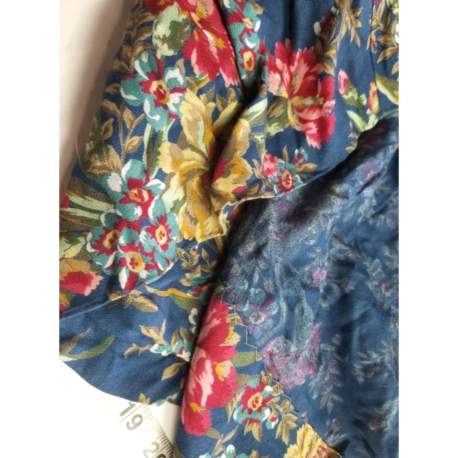 Vintage Vintage Susan Bristol Skirt Floral Tropical Print Belted Womens Size 4 USA Made - High-Rise Casual Party Size 27" / US 4 / IT 40 - 7 Thumbnail