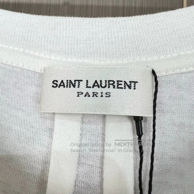 Saint Laurent Paris Saint Laurent Shark Print Short Sleeve T. Size US L / EU 52-54 / 3 - 5 Thumbnail