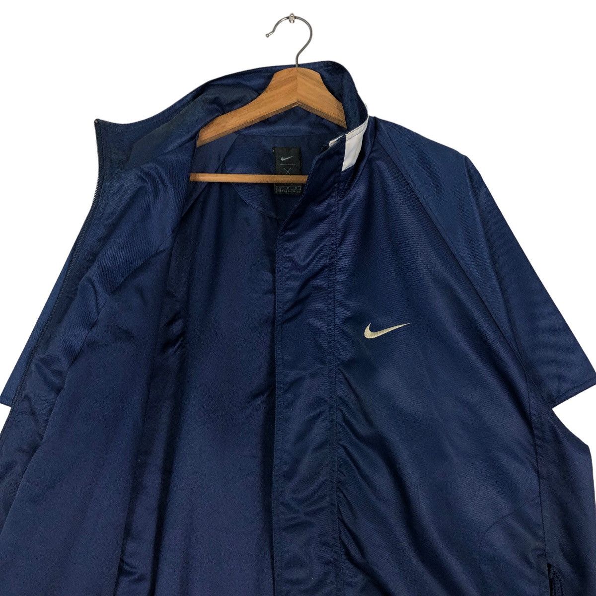 Nike 🔥Vintage Bomber Jacket Nike Big Logo Swoosh Size US M / EU 48-50 / 2 - 10 Thumbnail
