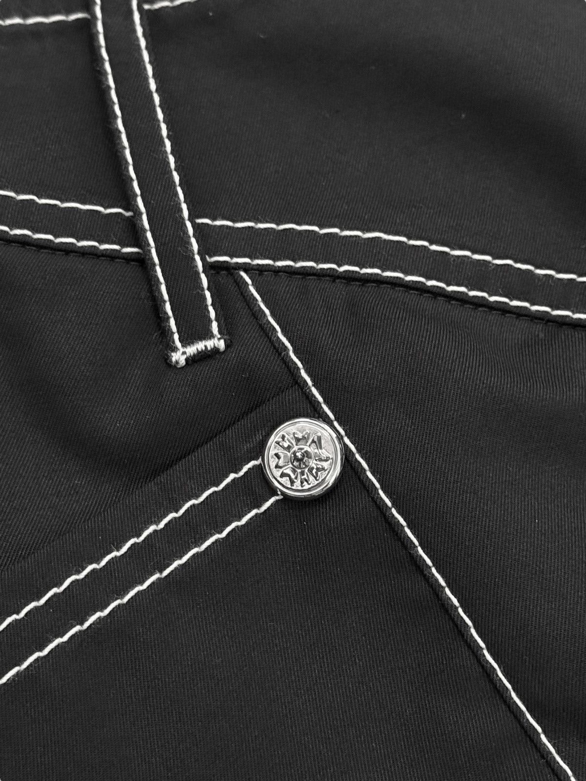 Kiko Kostadinov 2023 Runway Black Bran Carpenter Trouser Size 26" / US 2 / IT 38 - 9 Thumbnail