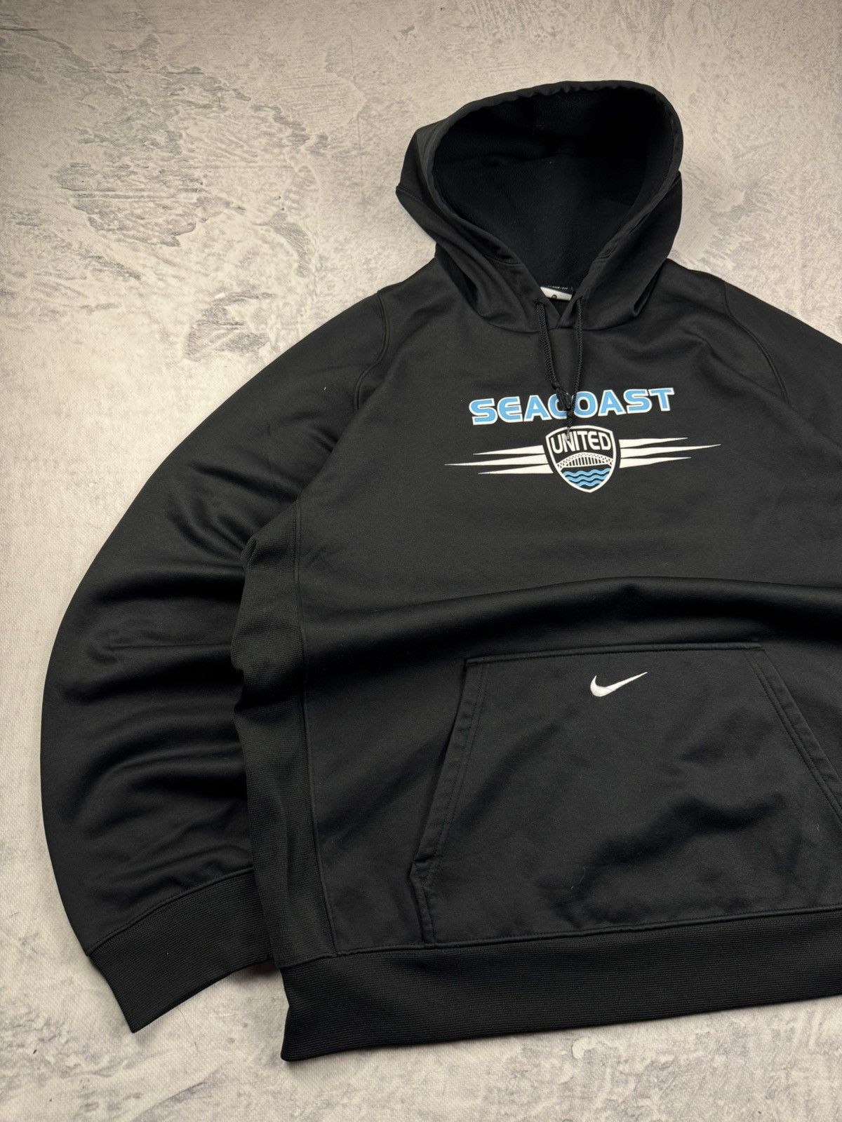 Nike × Vintage NIKE VINTAGE CENTER LOGO OVERSIZE BOXY HOODIE Size US XL / EU 56 / 4 - 2 Thumbnail