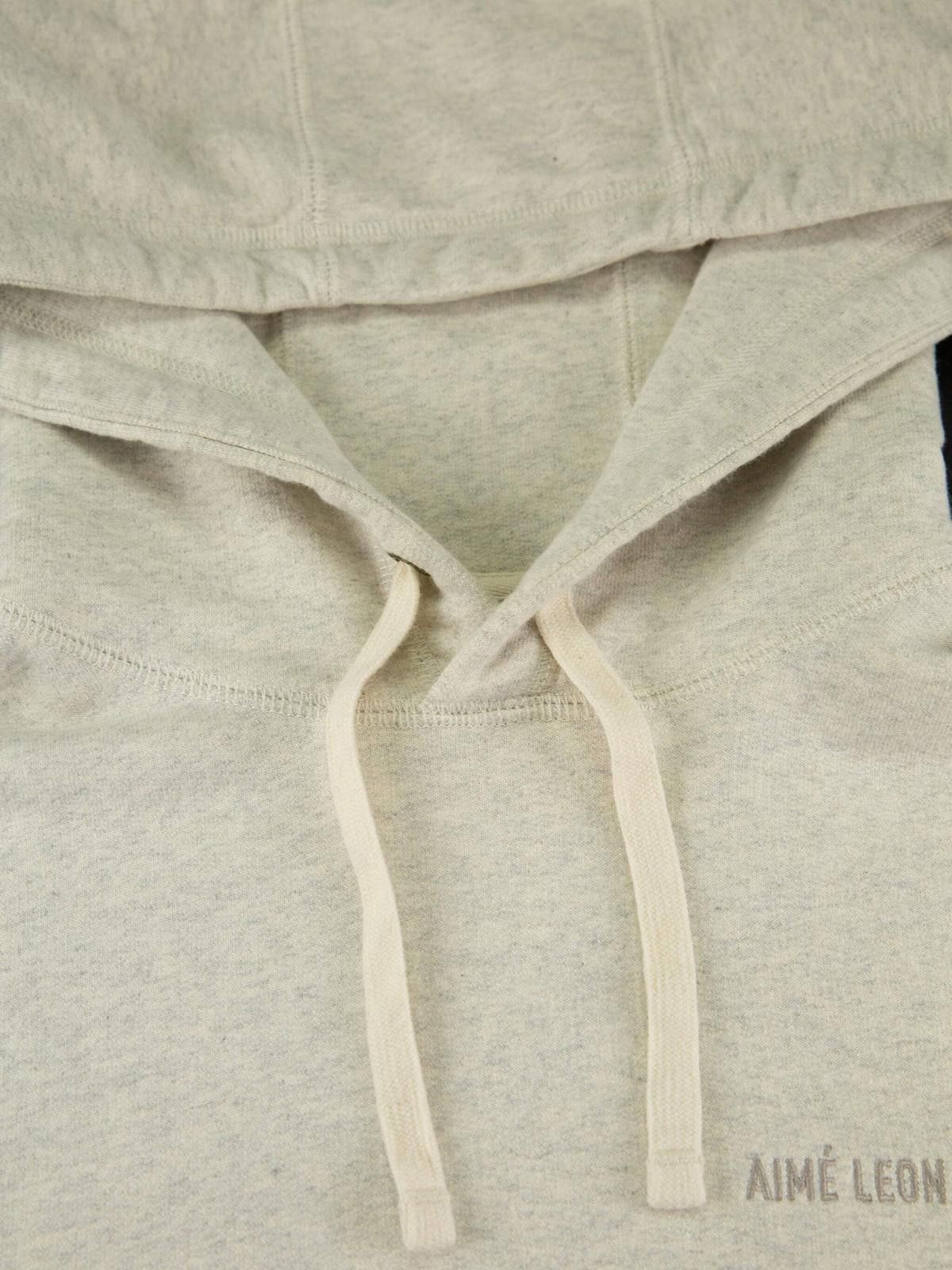 Aime Leon Dore Aimé Leon Dore Mens Tonal Logo Oatmeal Hoodie Small Grey Size US S / EU 44-46 / 1 - 3 Thumbnail