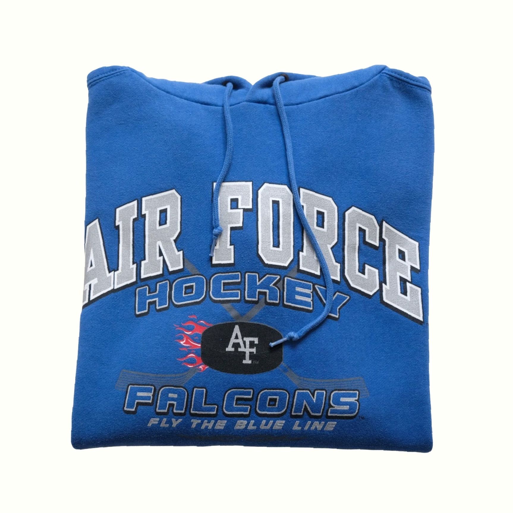 Jansport NCAA AIR FORCE VTG 90s US MILITARY HOCKEY BLUE GRAPHIC SWEATSHIRT HOODIE SZ M Size US M / EU 48-50 / 2 - 2 Thumbnail