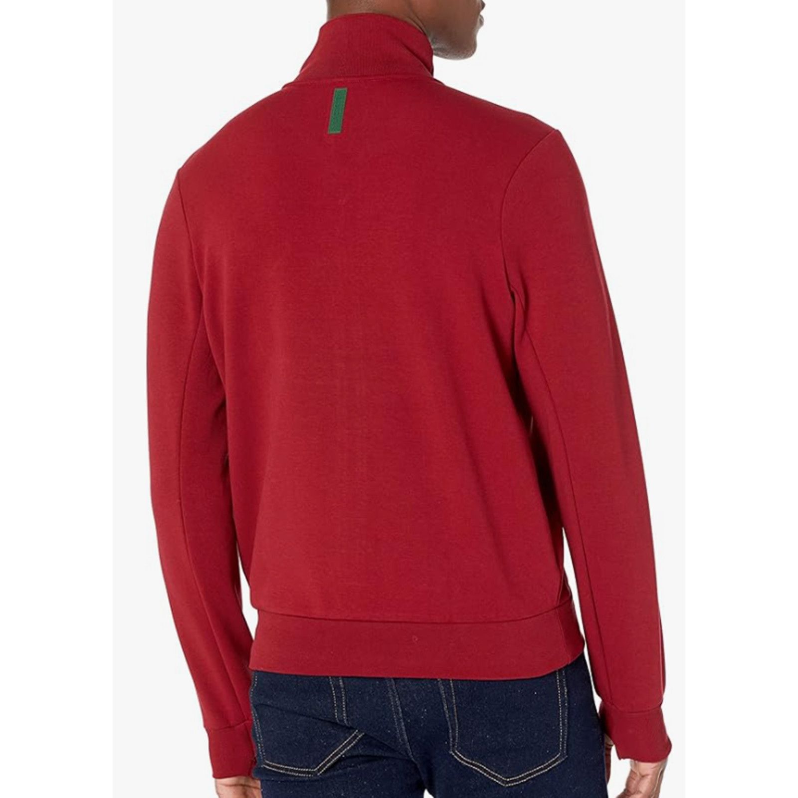 Lacoste Lacoste mens Ls Full Zip Active Double Face Sweatshirt 2XL Size US XXL / EU 58 / 5 - 3 Thumbnail