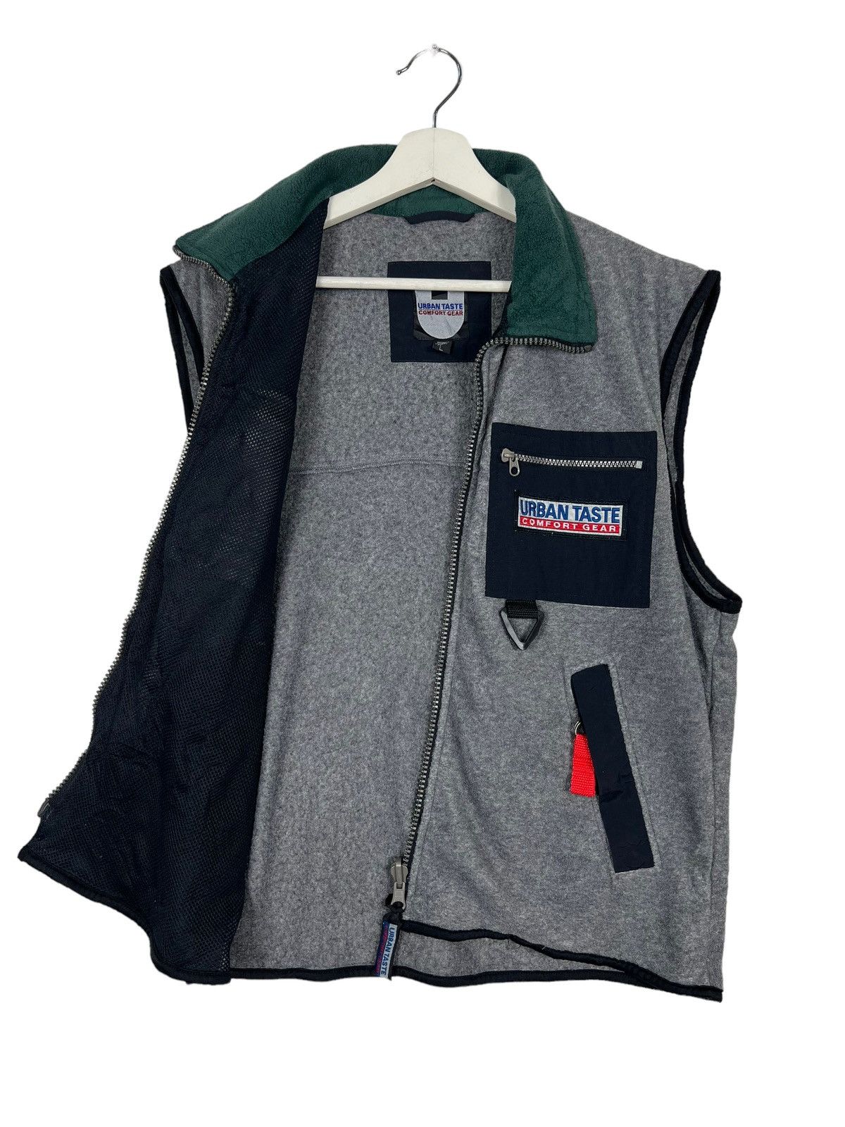 Japanese Brand 🔥 URBAN TASTE COMFORT GEAR FLEECE TANK TOP Size US M / EU 48-50 / 2 - 9 Thumbnail