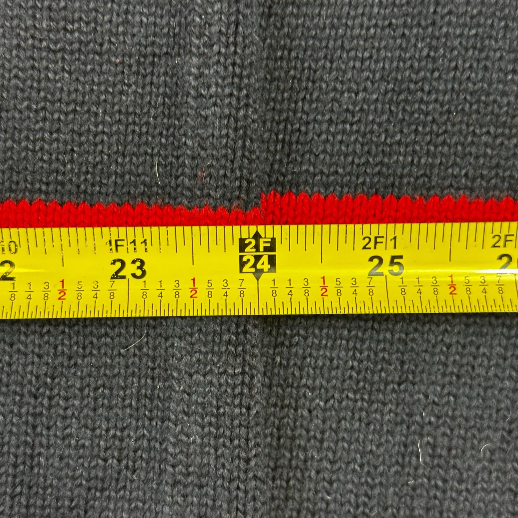 Polo Ralph Lauren Vintage Navy and Red Striped Polo Ralph Lauren Quarter-Zip S Size US XL / EU 56 / 4 - 4 Thumbnail