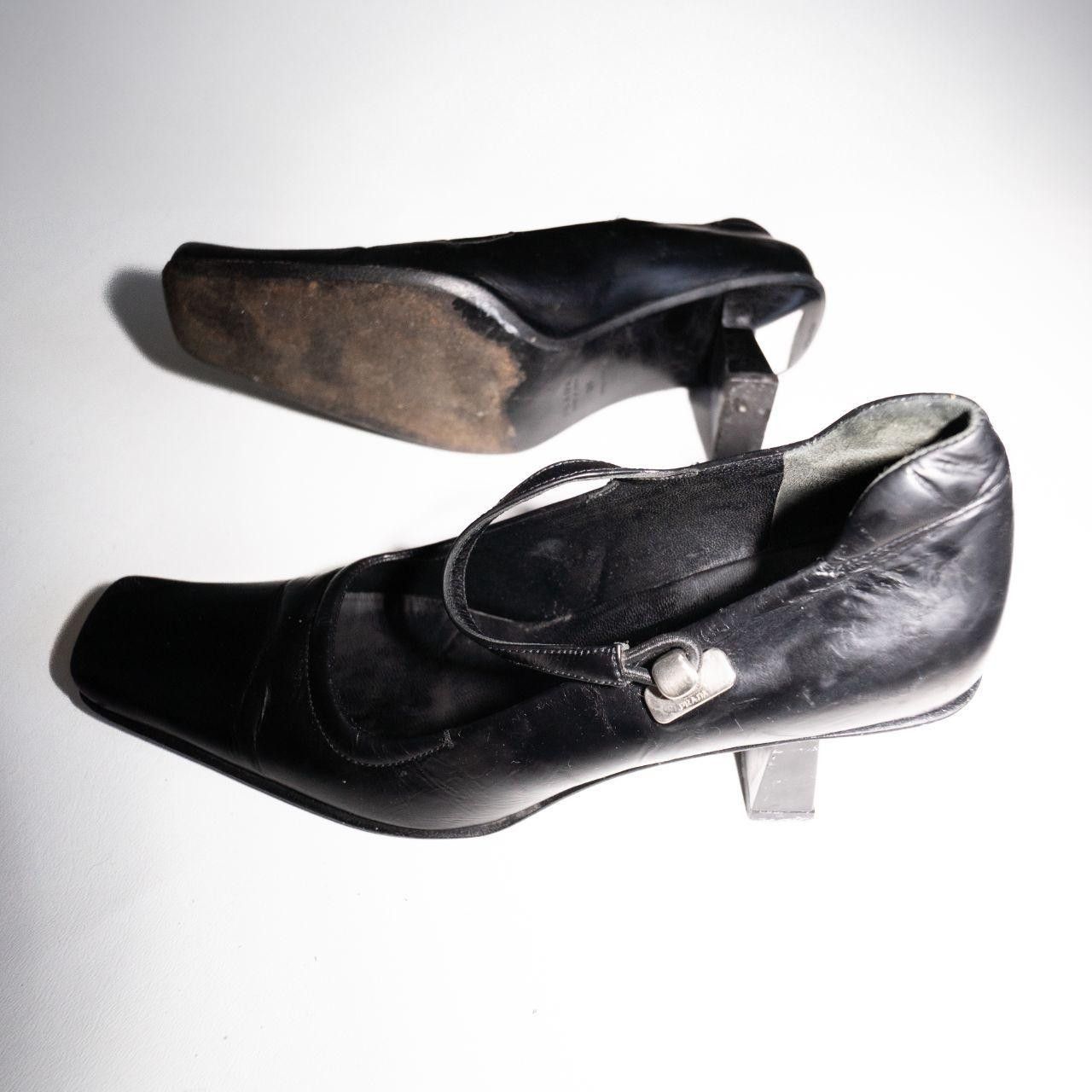 Prada Vintage Prada SS1999 Leather Mirror Heel Techno Heel Size 38 Size US 8 / IT 38 - 3 Thumbnail