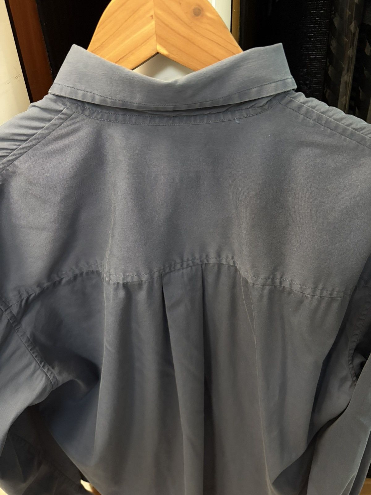 Yves Saint Laurent YSL Rive Gauche - Hidden Placket Shirt by Hedi Slimane Size US XL / EU 56 / 4 - 5 Thumbnail