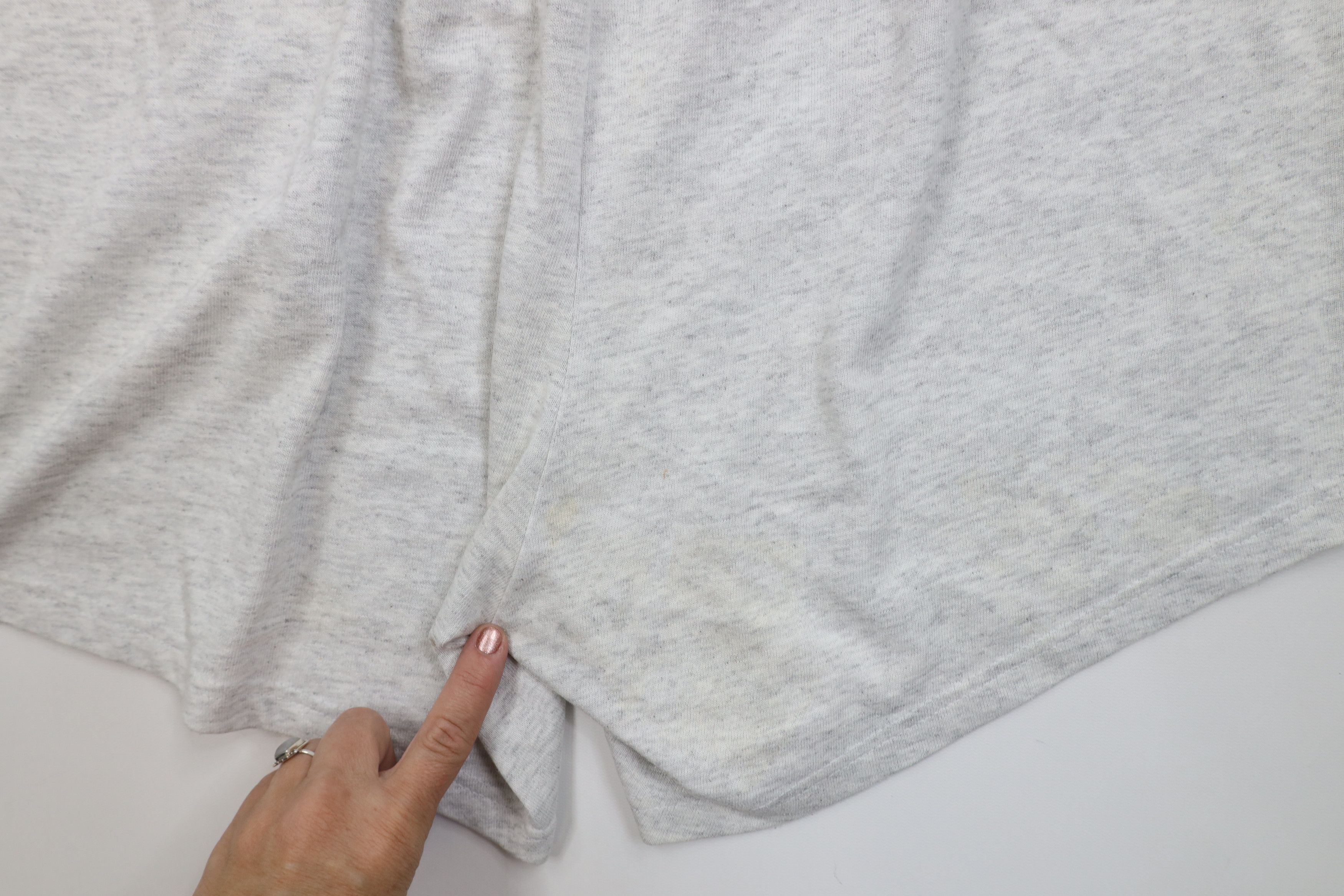 Champion Vintage 90s Champion Above Knee Shorts Heather Gray USA Size US 36 / EU 52 - 15 Thumbnail