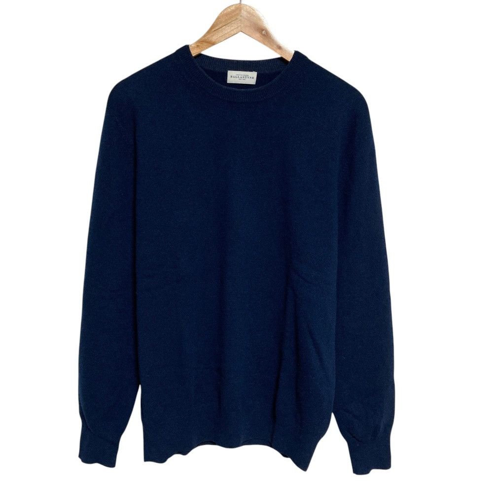 Other Ballantyne Cashmere Blend Crew Neck Pullover Knit Textile Tops DUTY FREE for USA