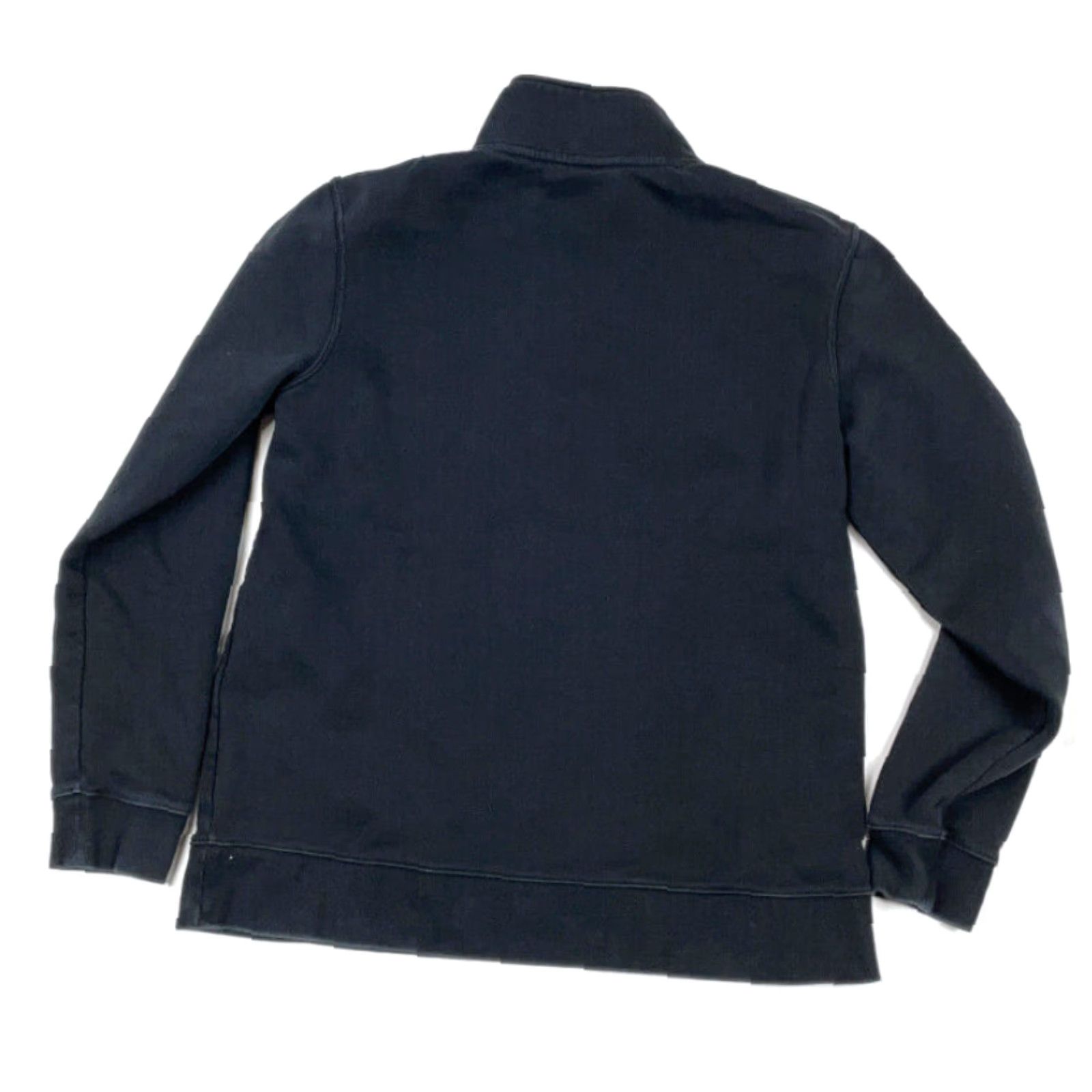 Nike Nike Black 1/2-Zip Jersey Sweatshirt 929452-010 Swoosh Logo Cotton Blend L Size US L / EU 52-54 / 3 - 2 Thumbnail