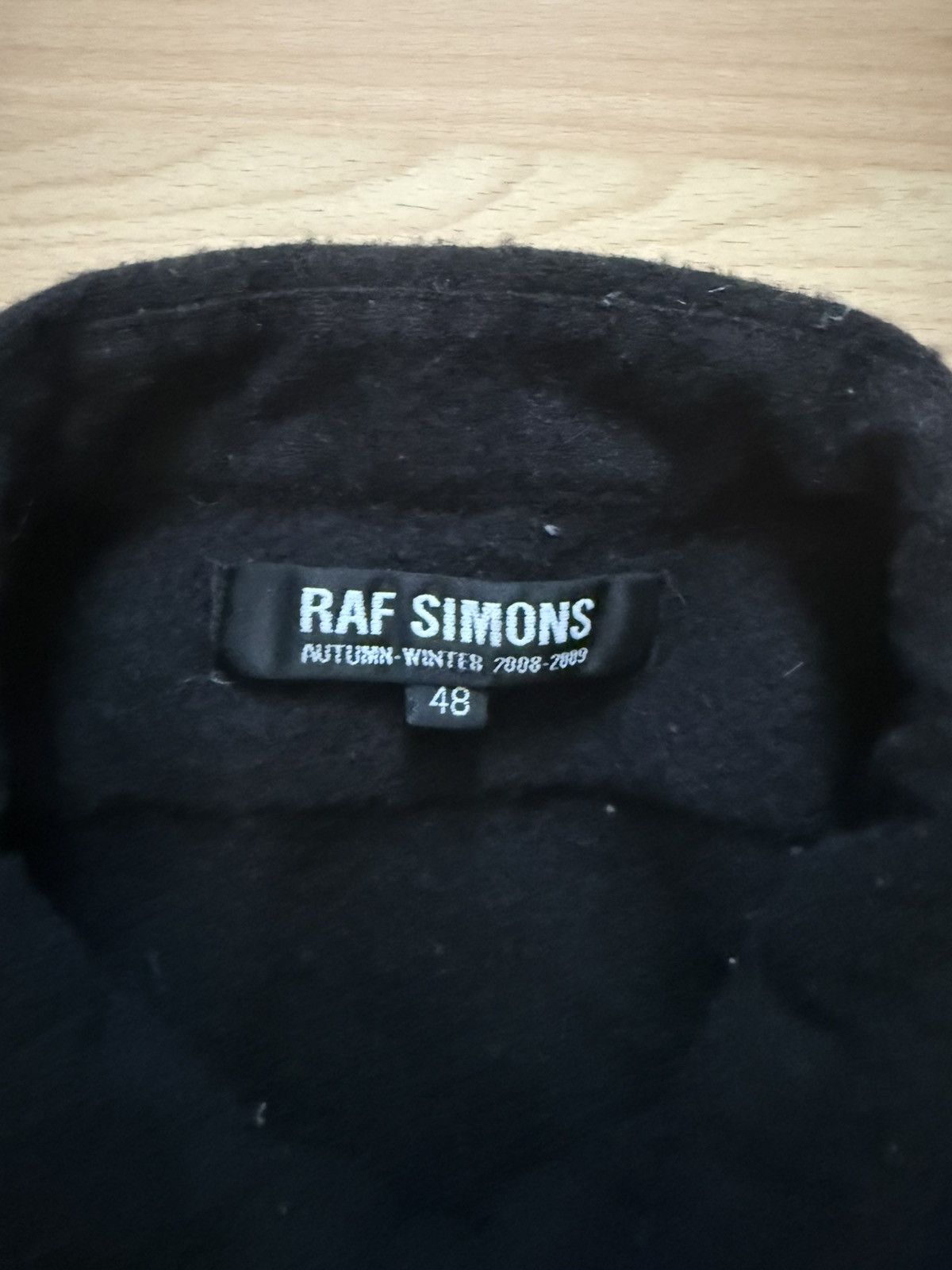 Raf Simons Raf Simons AW08/09 cashmere button up Size US M / EU 48-50 / 2 - 3 Thumbnail