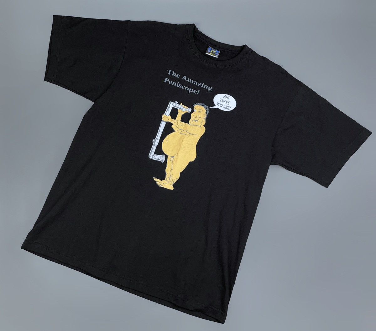 Vintage Vintage The Amazing Peniscope Humor Printed T-Shirt XXL 9gag Size US XXL / EU 58 / 5 - 4 Thumbnail