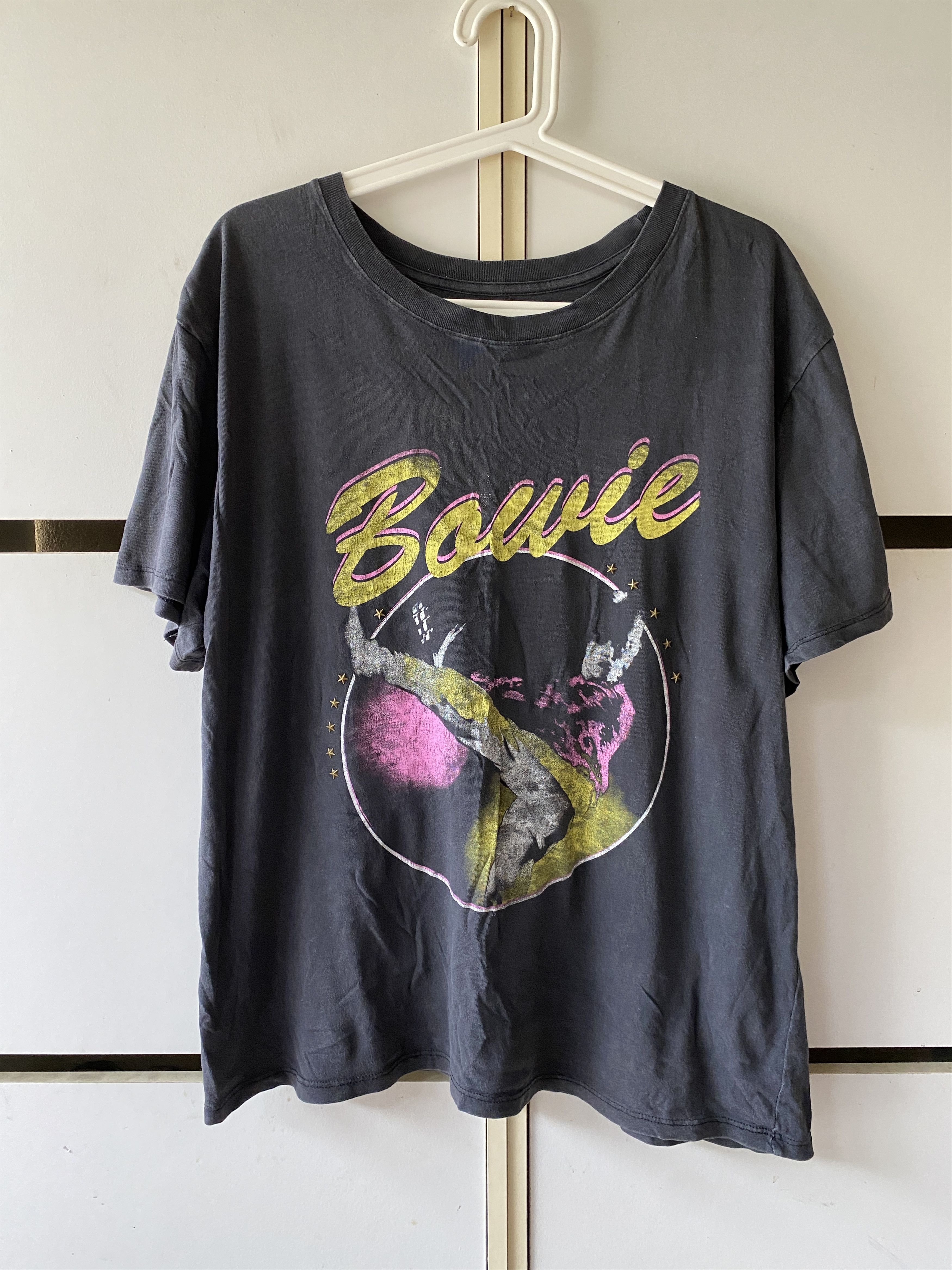 Band Tees DAVID BOWIE ROCK T SHIRT Size US L / EU 52-54 / 3 - 1 Thumbnail