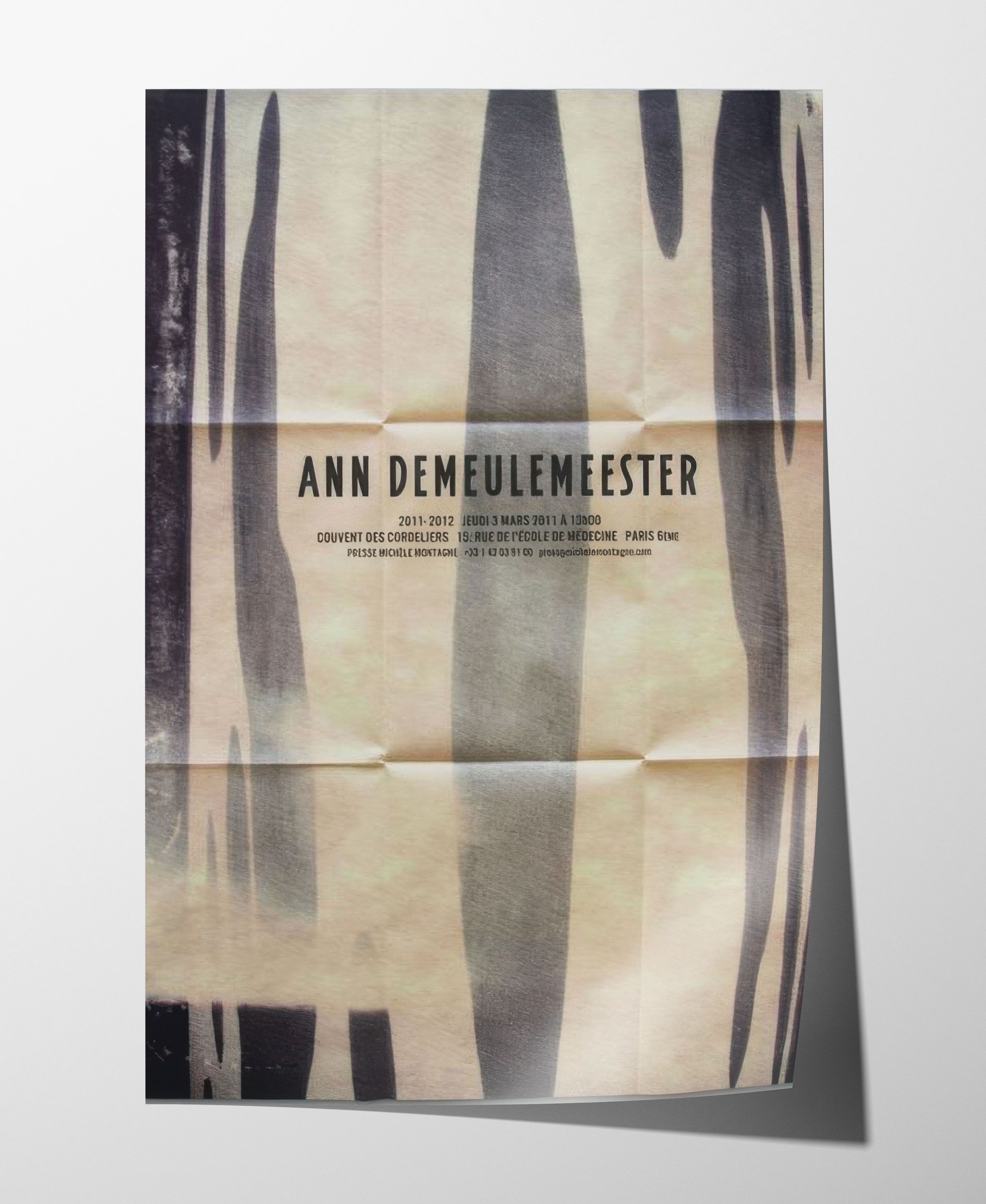 Ann Demeulemeester Ann Demeulemeester Poster Gift Vintage Book Magazine Size ONE SIZE - 5 Thumbnail