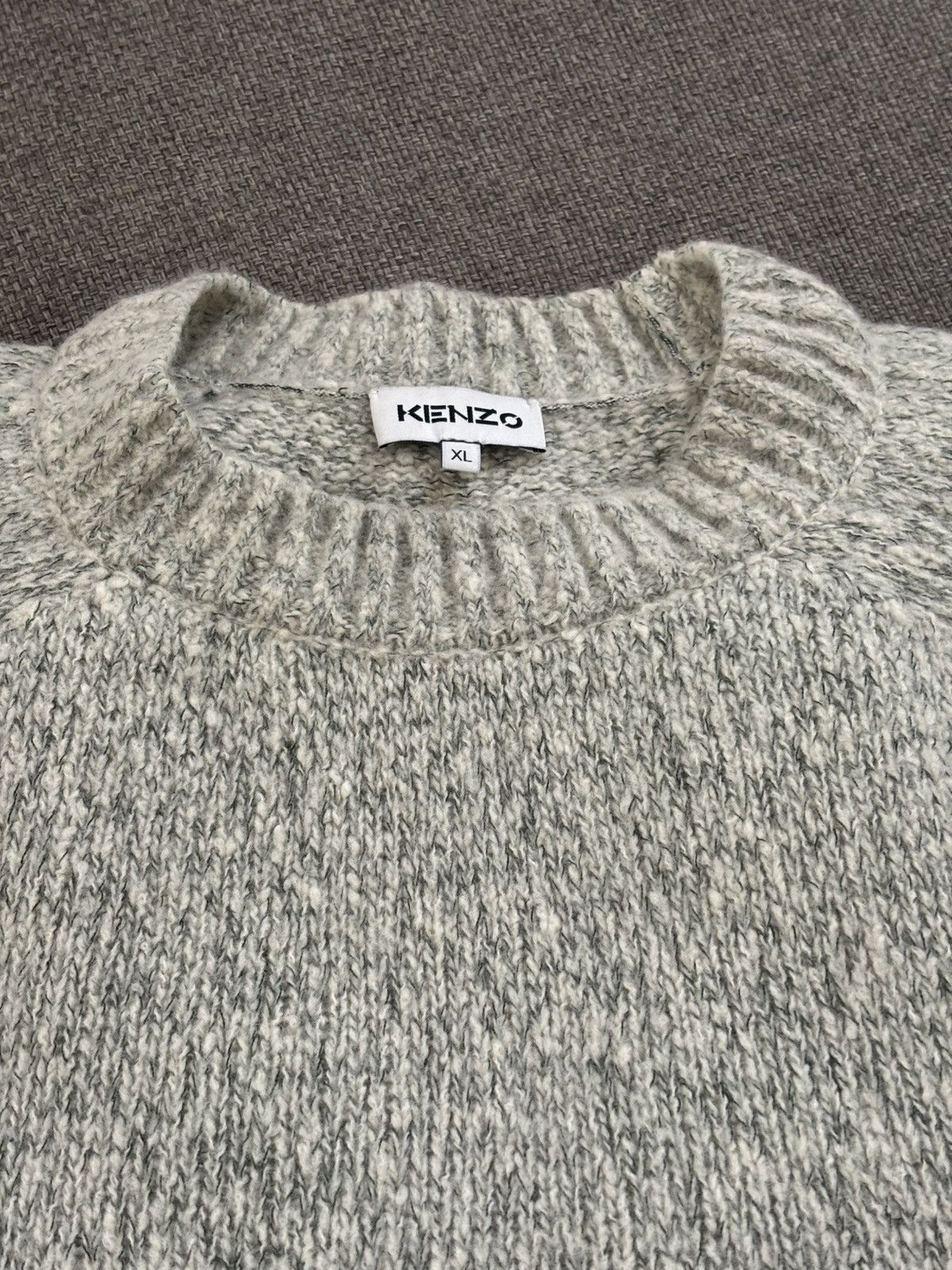 Kenzo Kenzo "K" Cashmere Blend Sweater Size US XL / EU 56 / 4 - 7 Thumbnail