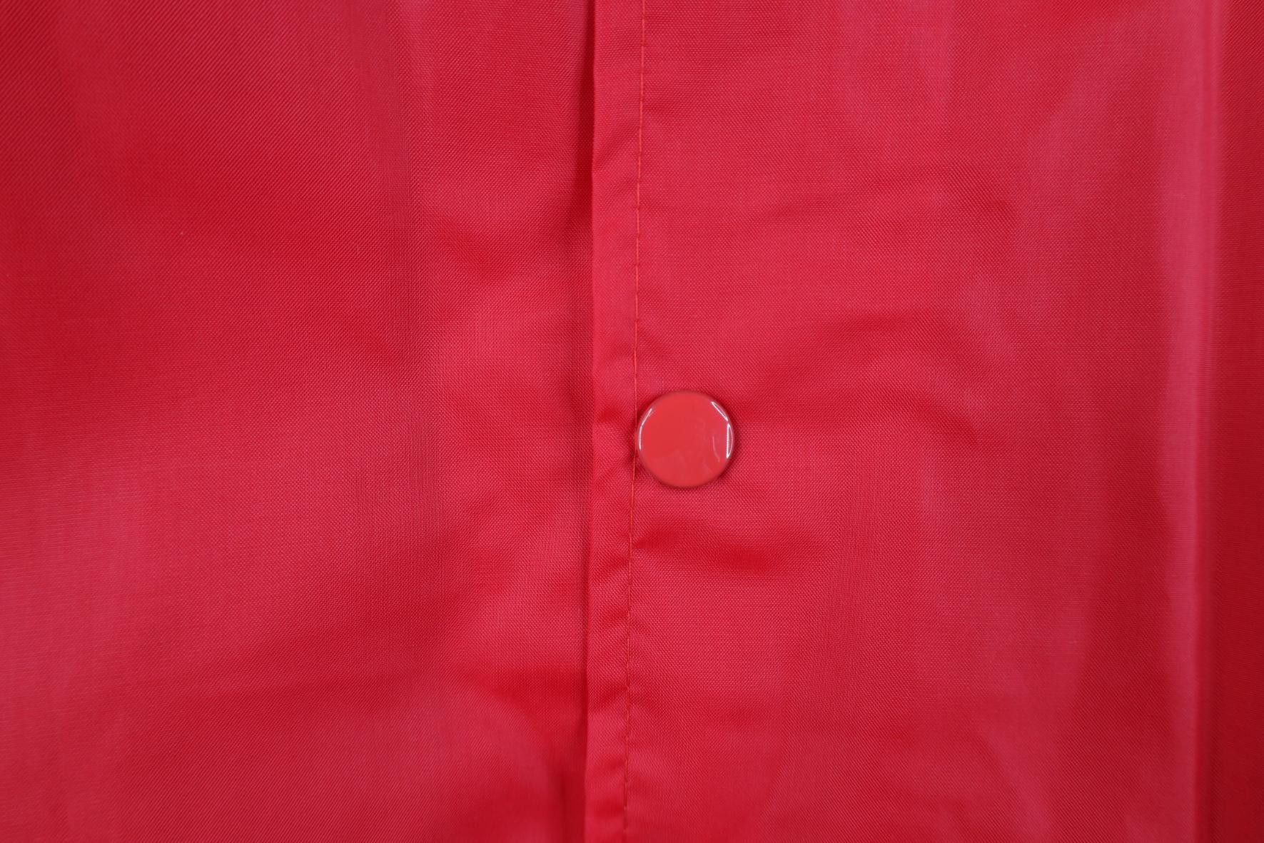 Vintage Vintage 70s Streetwear Coaches Windbreaker Jacket USA Red Size US XL / EU 56 / 4 - 7 Thumbnail