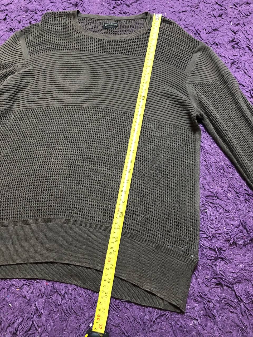Allsaints vintage Allsaints Y2K gray Sweatshirt size XL streetwear Size US XL / EU 56 / 4 - 8 Thumbnail