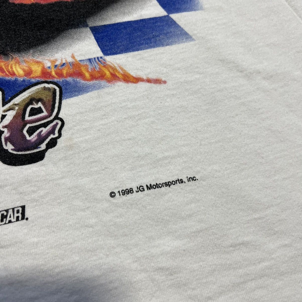NASCAR Vintage 90s Jeff Gordon NASCAR Tank Top Chromalusion Racing Size US L / EU 52-54 / 3 - 9 Thumbnail