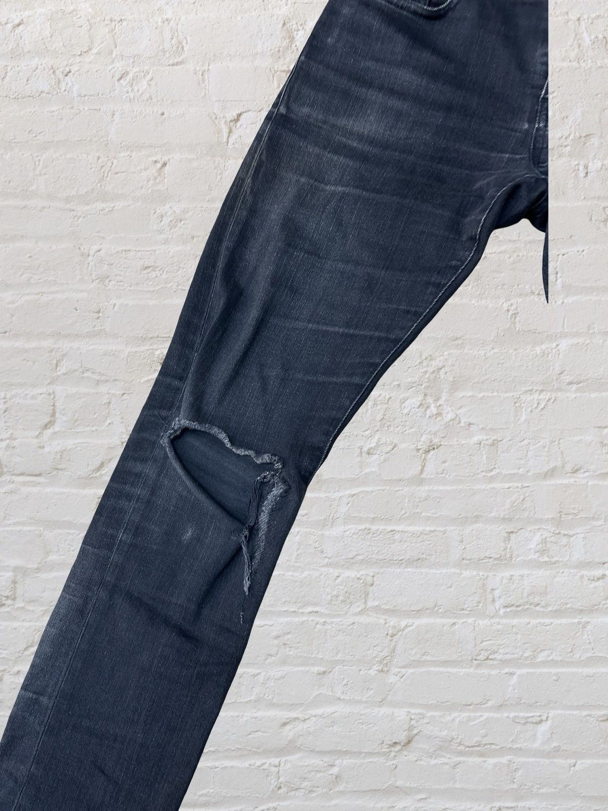 Saint Laurent Paris Saint Laurent Paris 2014AW Hedi Slimane Skinny Denim Size US 29 - 6 Thumbnail