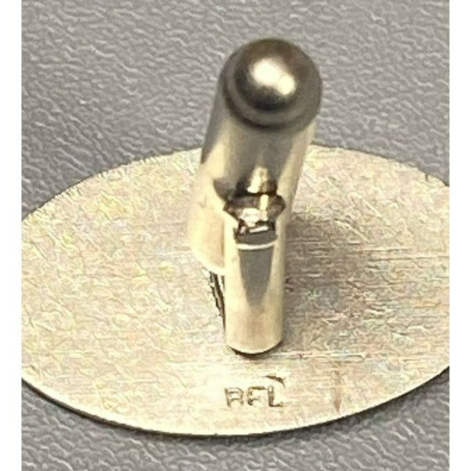 Other Vintage signed RFL Oval Silver Tone Cufflink (1) With Emboss Size ONE SIZE - 5 Thumbnail