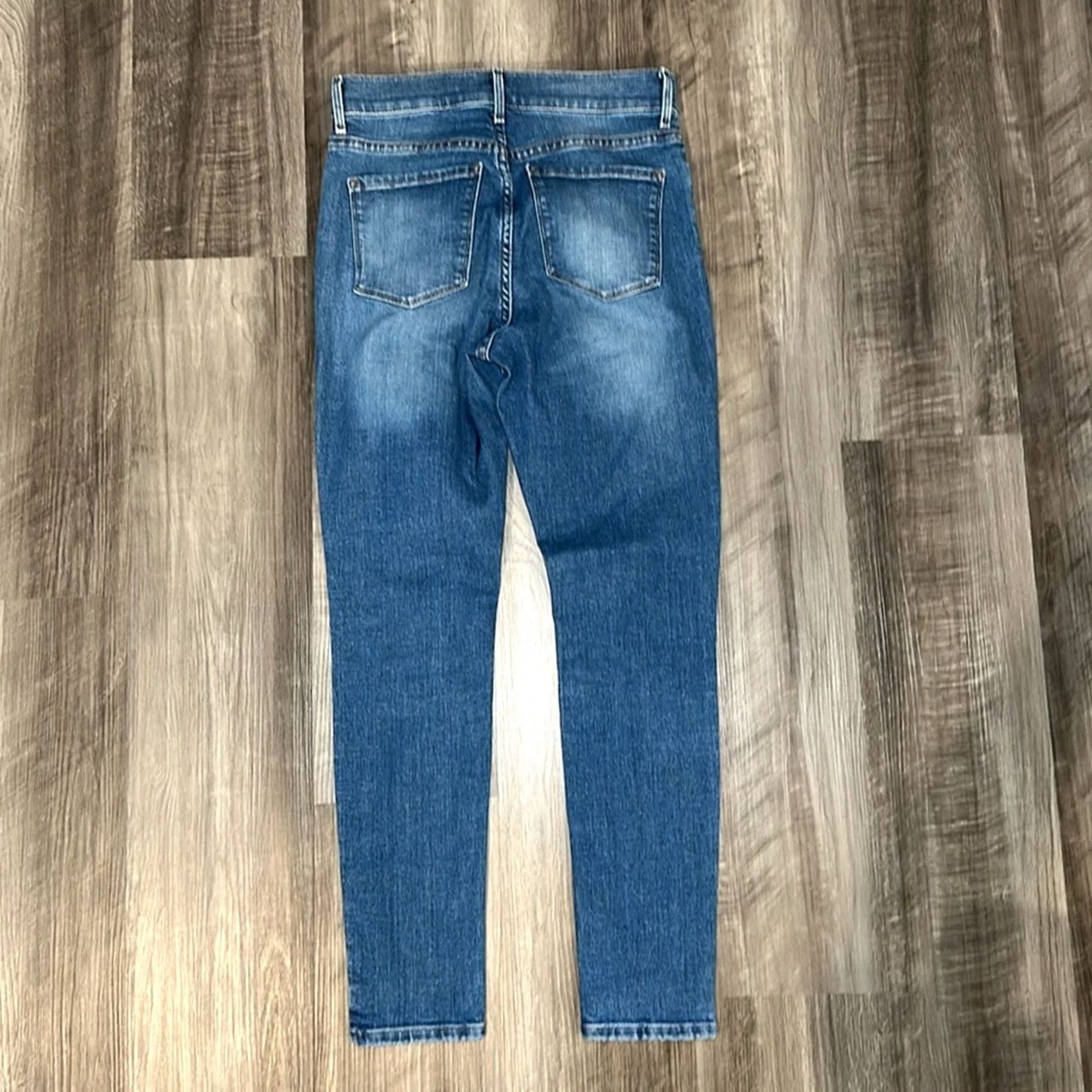 Mott & Bow Mott & Bow High Rise Skinny Jeans Women 28 Regular Blue 28x28 Size 28" / US 6 / IT 42 - 2 Thumbnail