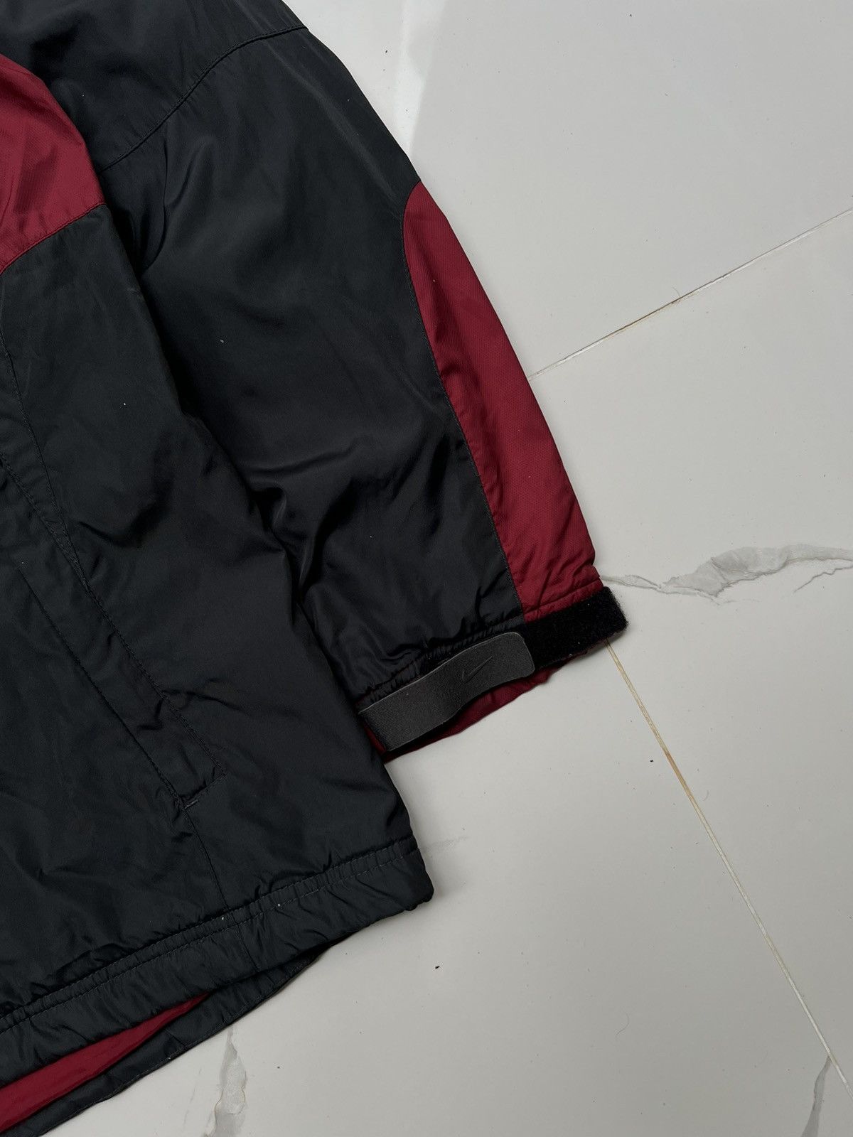 Nike × Vintage 90’s NIKE FIT SWOOSH LOGO RARE PUFFER JACKET WARM Y2K Size US L / EU 52-54 / 3 - 2 Thumbnail
