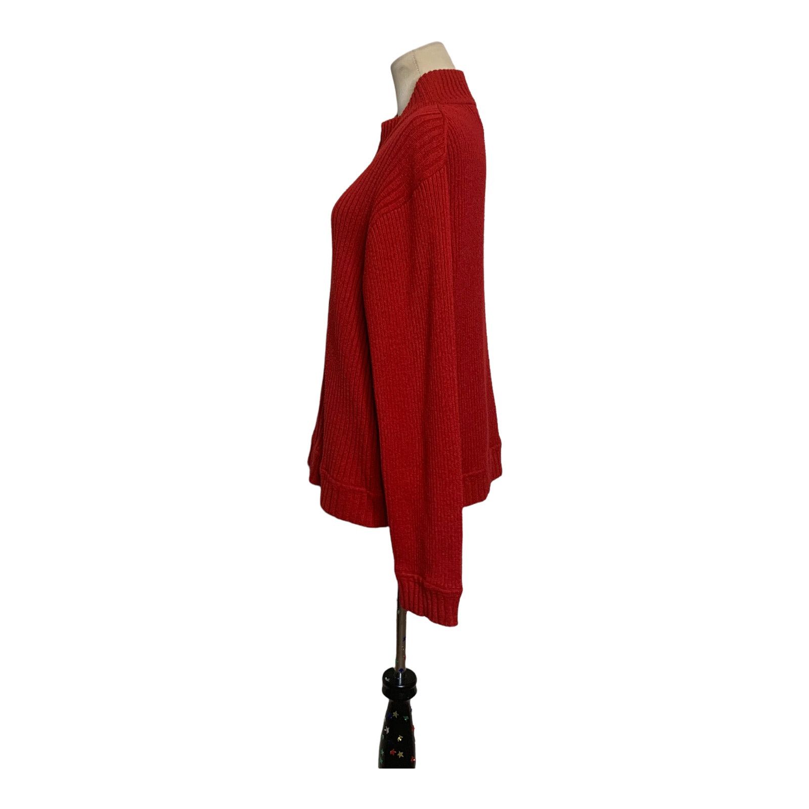 Liz Claiborne Liz Claiborne long sleeves zippered sweater jacket size XL Size XL / US 12-14 / IT 48-50 - 6 Thumbnail
