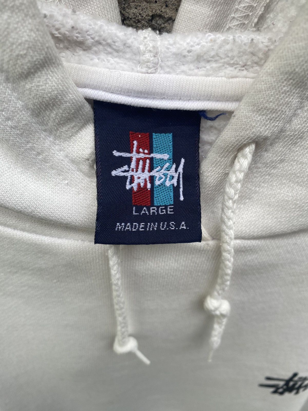 Stussy Vintage 90s Stussy Saxophone Pullover Hoodie Size US L / EU 52-54 / 3 - 6 Thumbnail