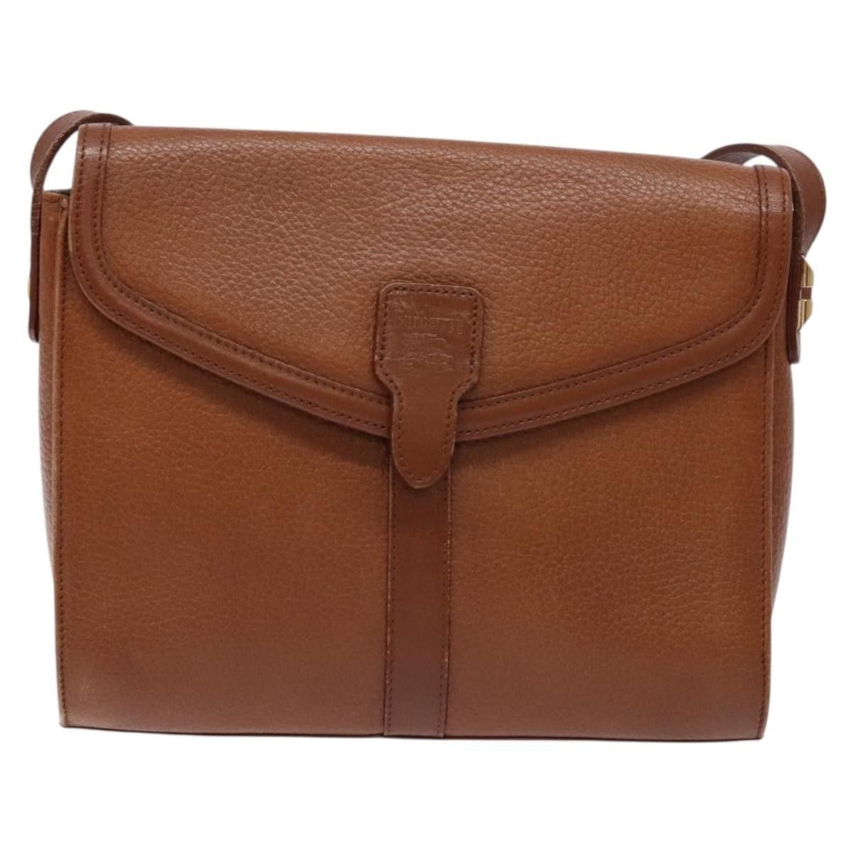 Burberry Burberry Flap Shoulder Bag Leather Size ONE SIZE - 1 Thumbnail