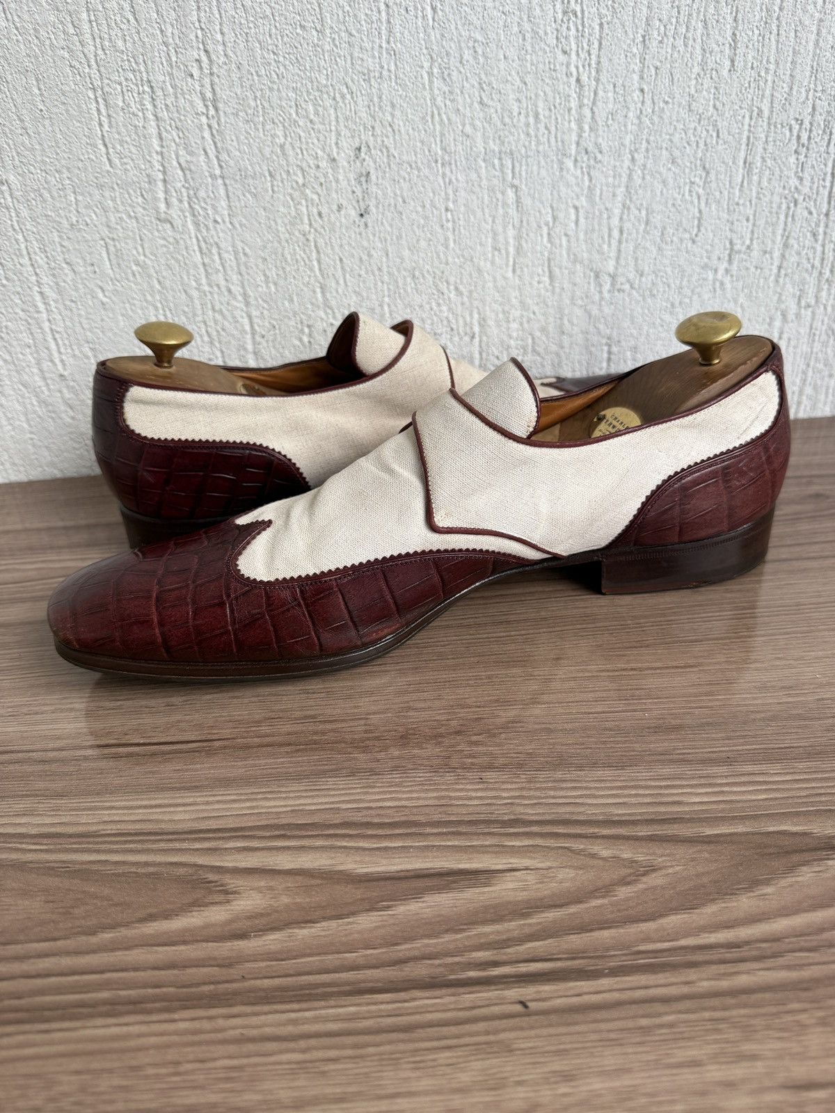 Gucci Exotic crocodile spectator by Tom ford Size US 11 / EU 44 - 8 Thumbnail