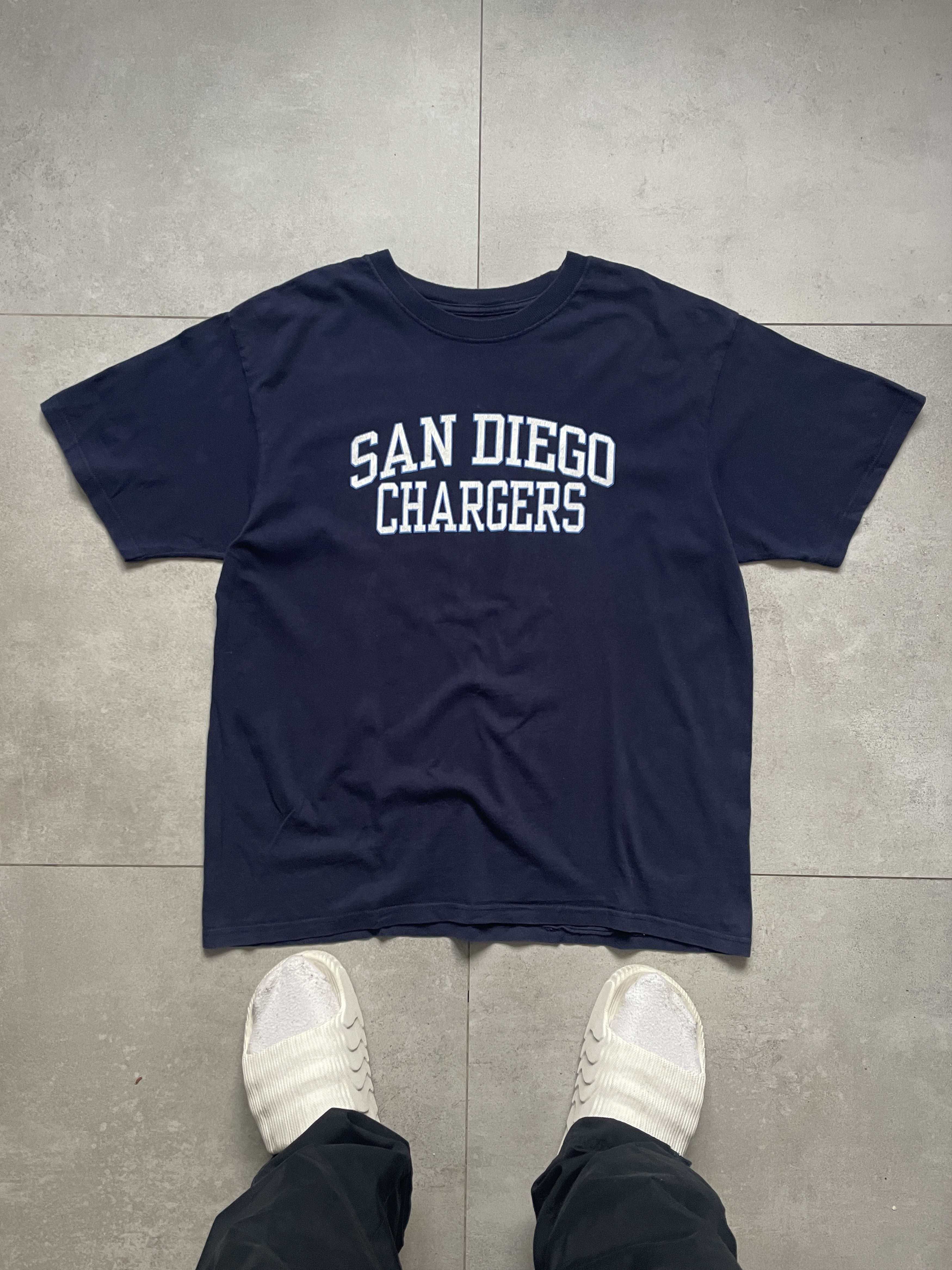 NFL × Reebok × Vintage VINTAGE NFL SAN DIEGO CHARGERS NAVY LOS ANGELES BLOKE NCAA Size US XL / EU 56 / 4 - 1 Thumbnail