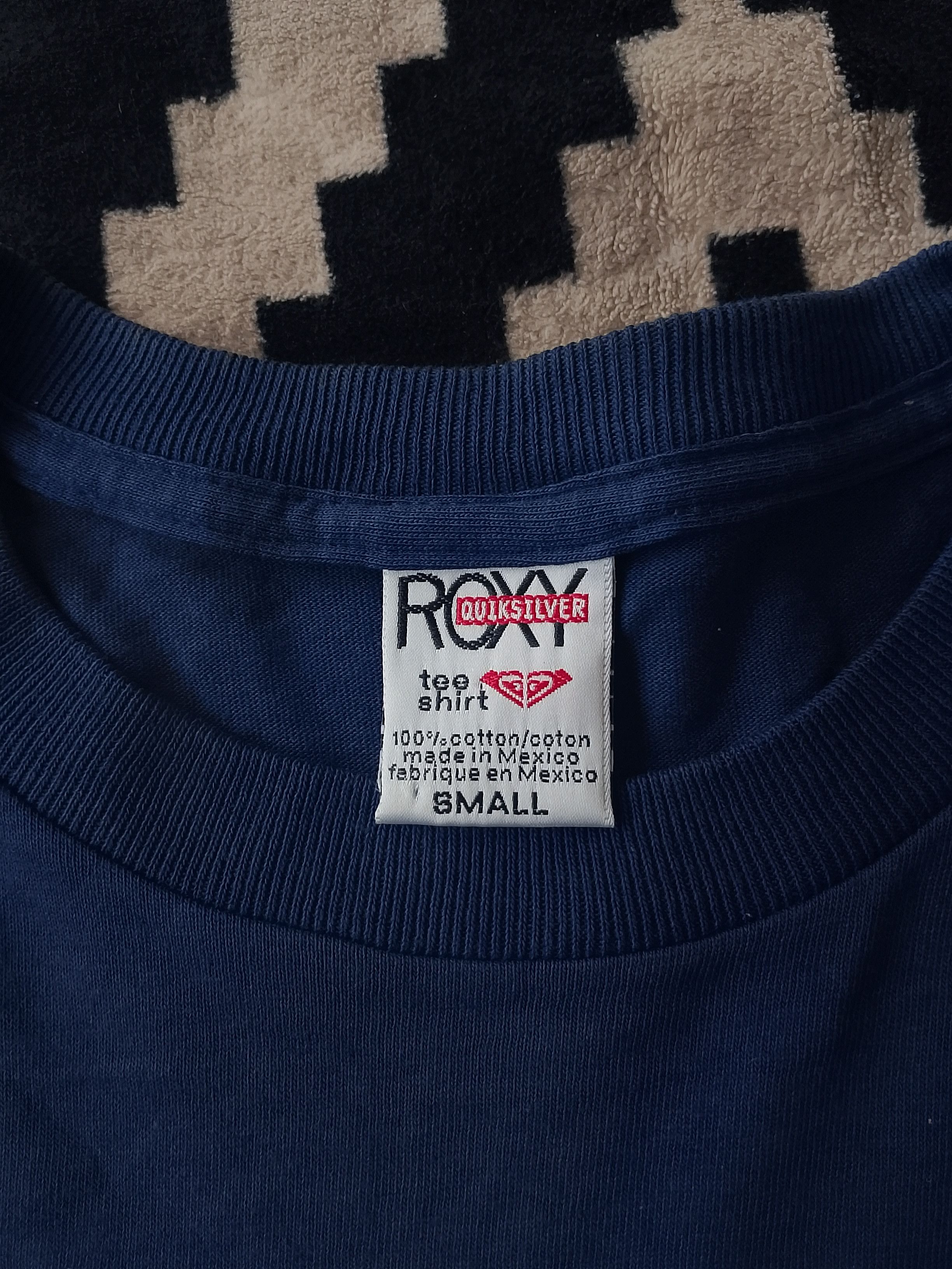 Quiksilver 💥 Vintage Surfwear Roxy Quiksilver Long Sleeve T-shirt Size US S / EU 44-46 / 1 - 6 Thumbnail