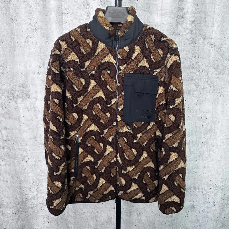 Burberry Burberry Colorful Patterned Long Sleeve Men's Jacket Size US M / EU 48-50 / 2 - 1 Thumbnail