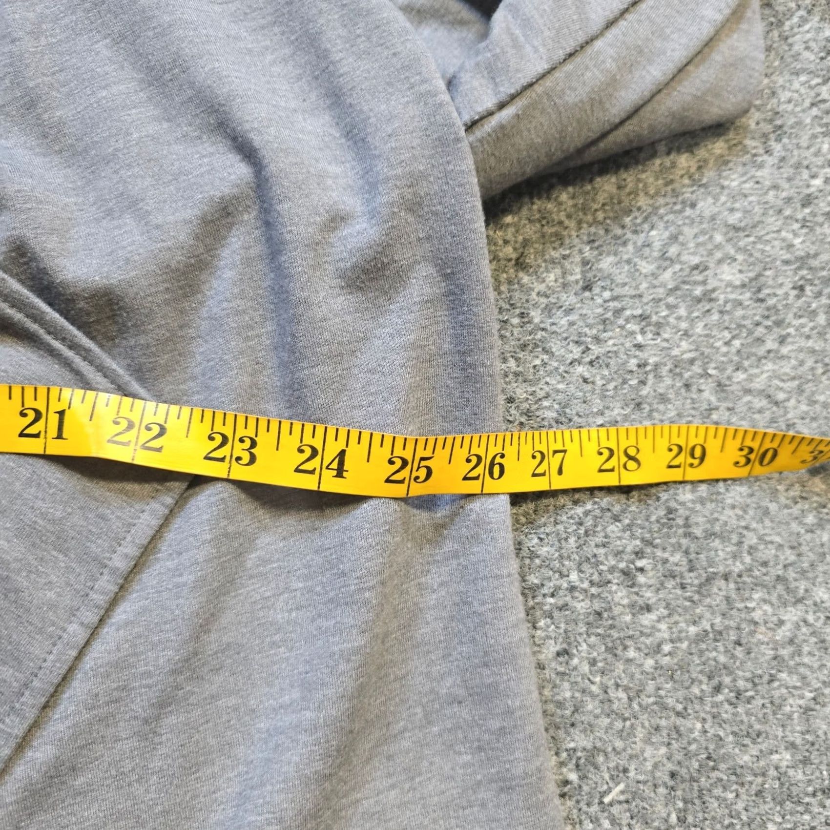 Vintage LOGO Lori Goldstein Cardigan Womens XL Gray Open Long Sleeve Pockets Casual Accessible by Brand Size XL / US 12-14 / IT 48-50 - 5 Thumbnail