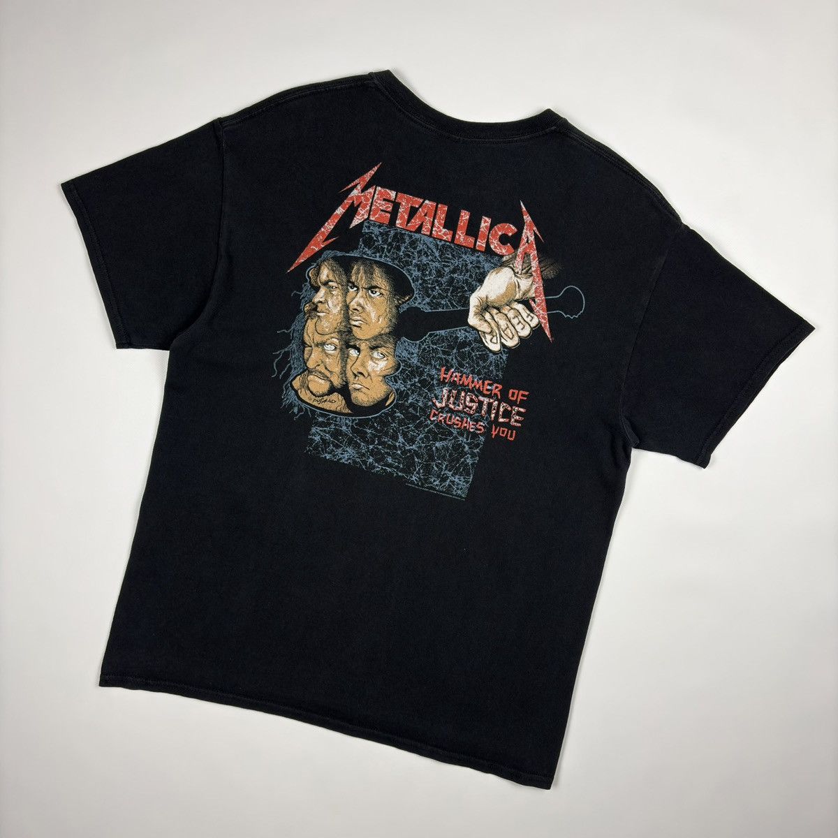Metallica Vintage Metallica And Justice For All T-shirt European Tour Size US L / EU 52-54 / 3 - 2 Thumbnail