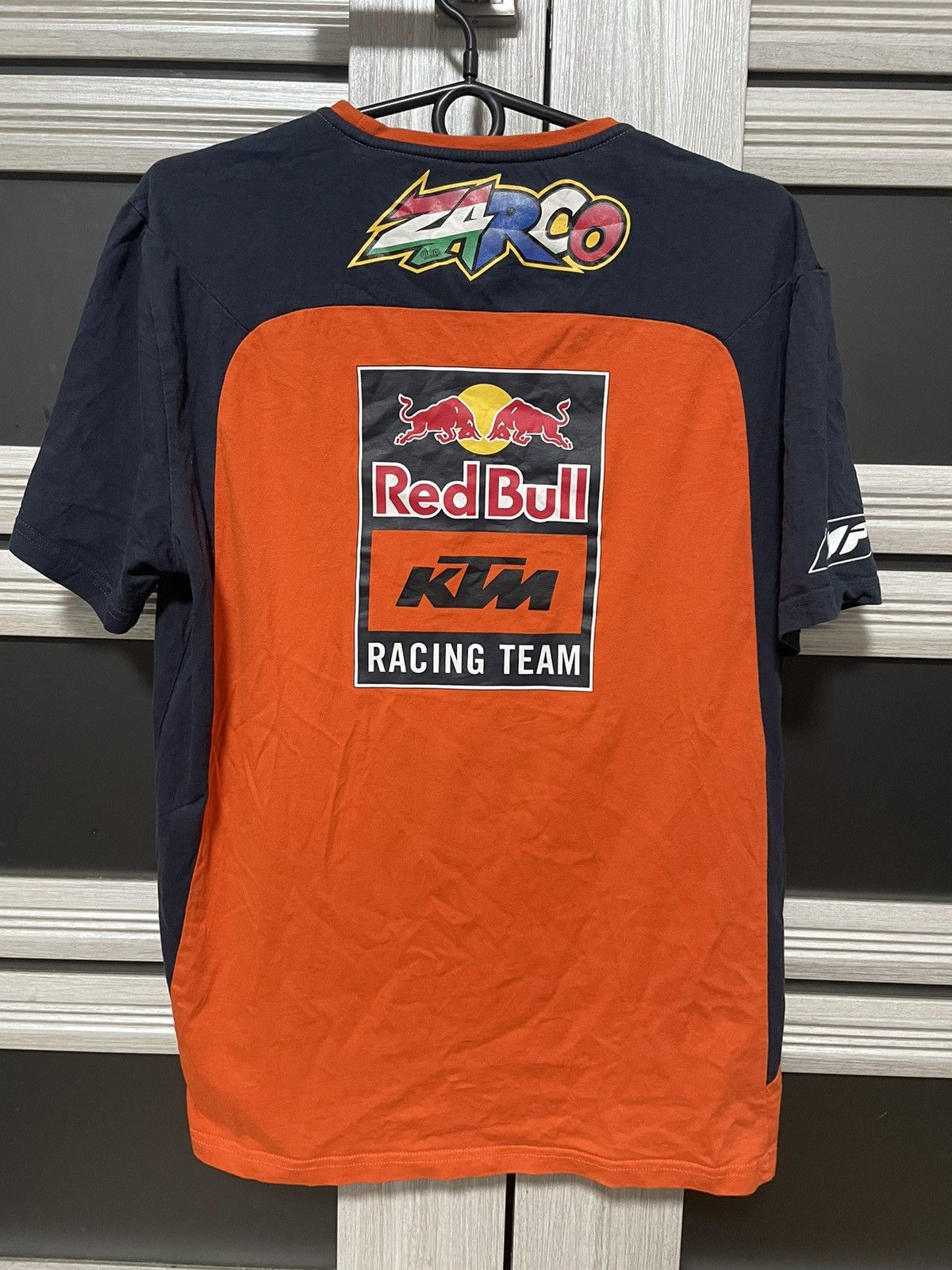 NASCAR Vintage Red Bull KTM Racing Team Tee Moto Nascar M Size US M / EU 48-50 / 2 - 1 Thumbnail