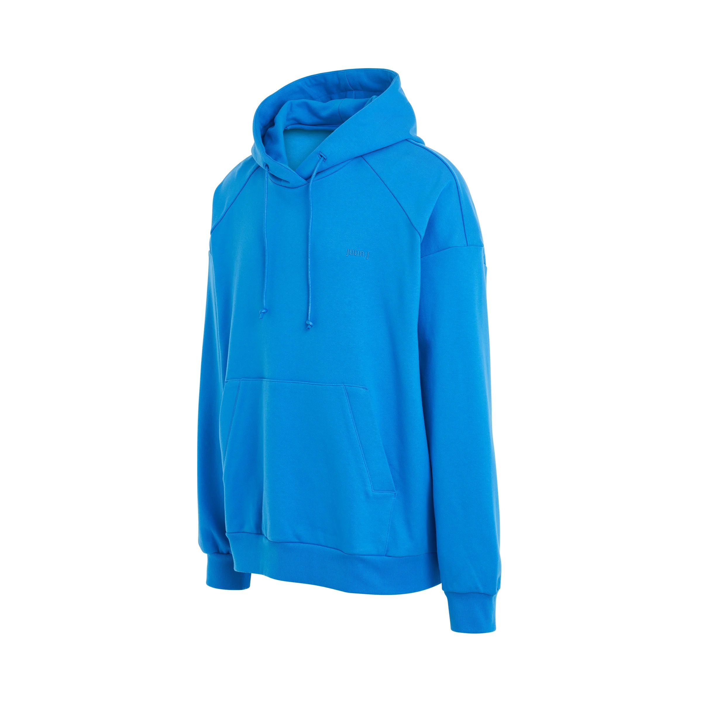Juun.J o1mris0824 Print Hoodie in Blue Size US M / EU 48-50 / 2 - 2 Thumbnail