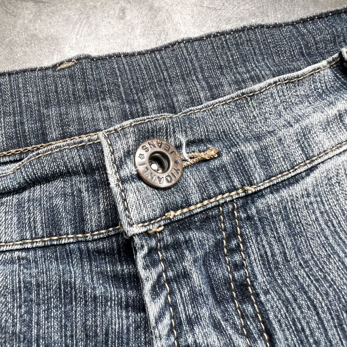 Tornado Mart 2000s Vidanli Tornado Mart Style Flared Jeans Size US 32 / EU 48 - 6 Thumbnail