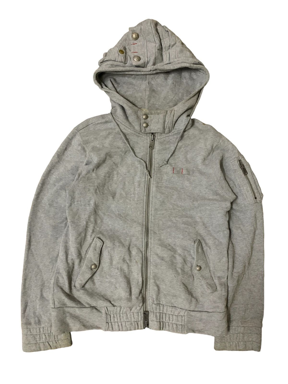 Beams Plus 💥Vtg Japanese Beams Tactical Zipper Hoodie Size US M / EU 48-50 / 2 - 1 Thumbnail