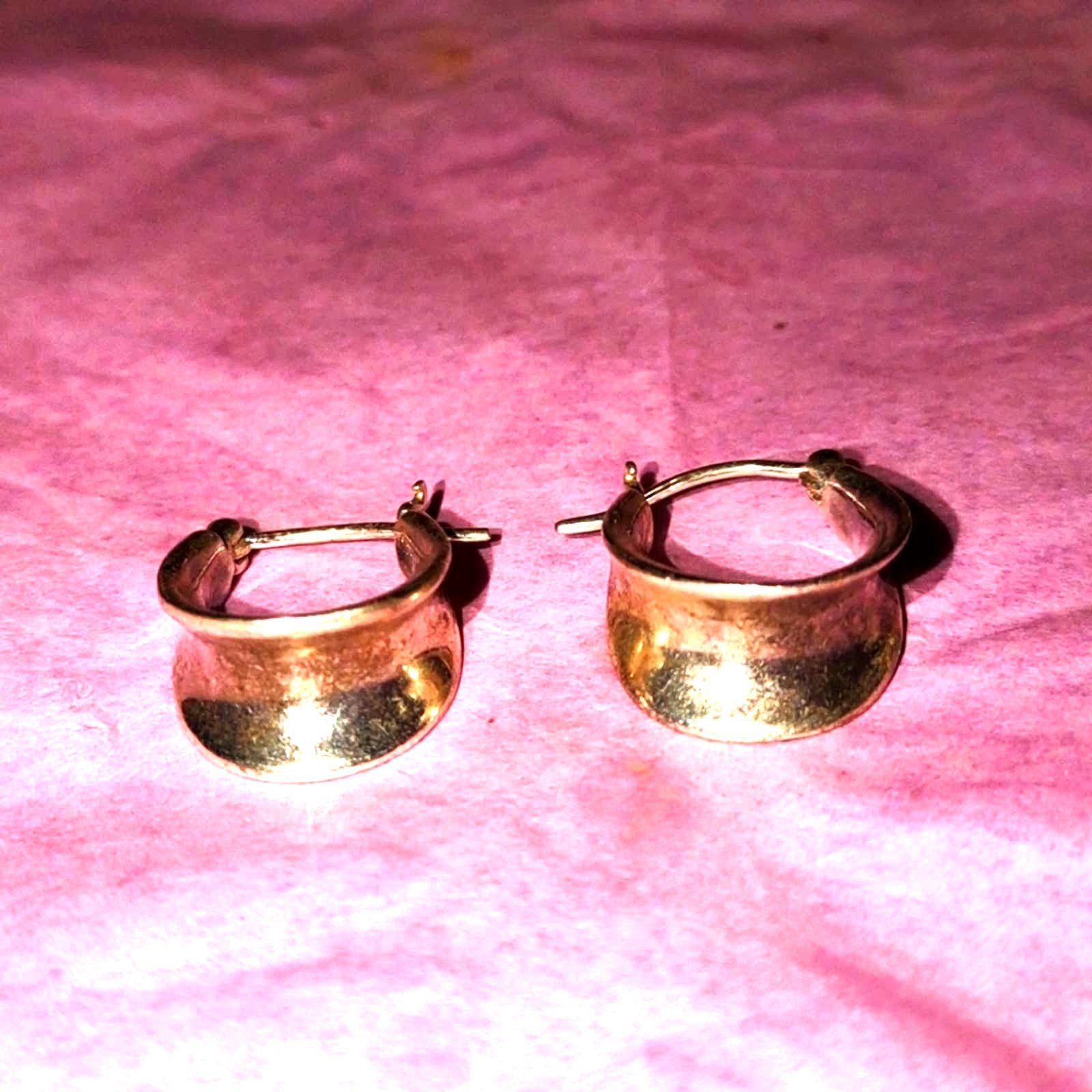 Vintage Vintage sterling silver earrings Size ONE SIZE - 1 Preview