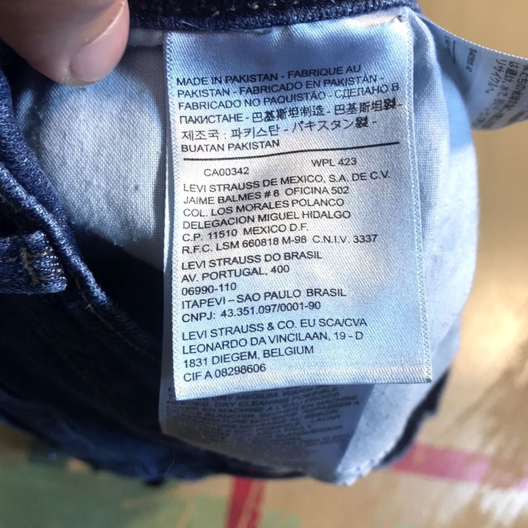 Levi's Levis Womens Shorts Blue Denim 515 Cut-Off Frayed Hems Stretch Zip Fly Tag 8 Size 30" / US 8 / IT 44 - 5 Thumbnail