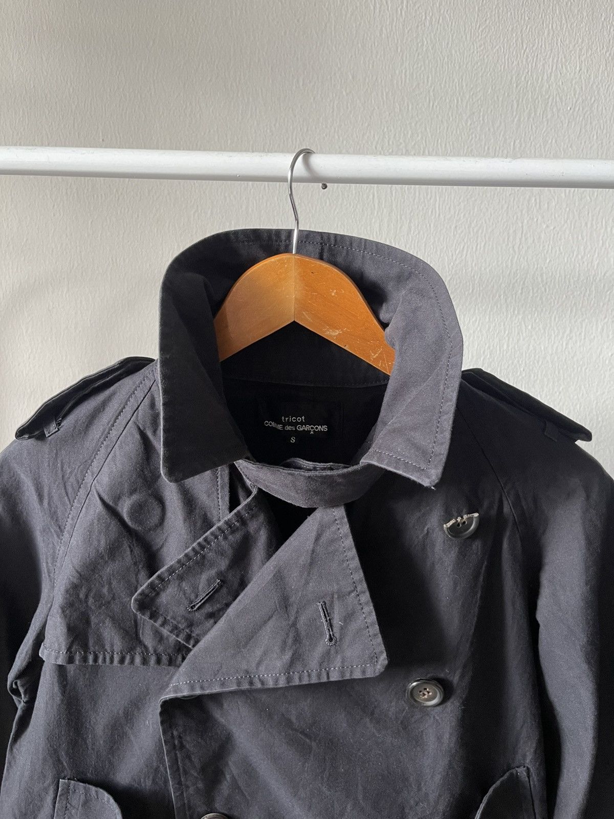 Tricot Comme des Garcons 2004 Comme Des Garcons Crop Jacket Size S / US 4 / IT 40 - 5 Thumbnail