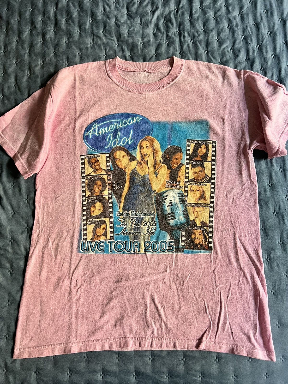 Vintage American Idol Tee & Homeland Security Tee Size US M / EU 48-50 / 2 - 4 Thumbnail