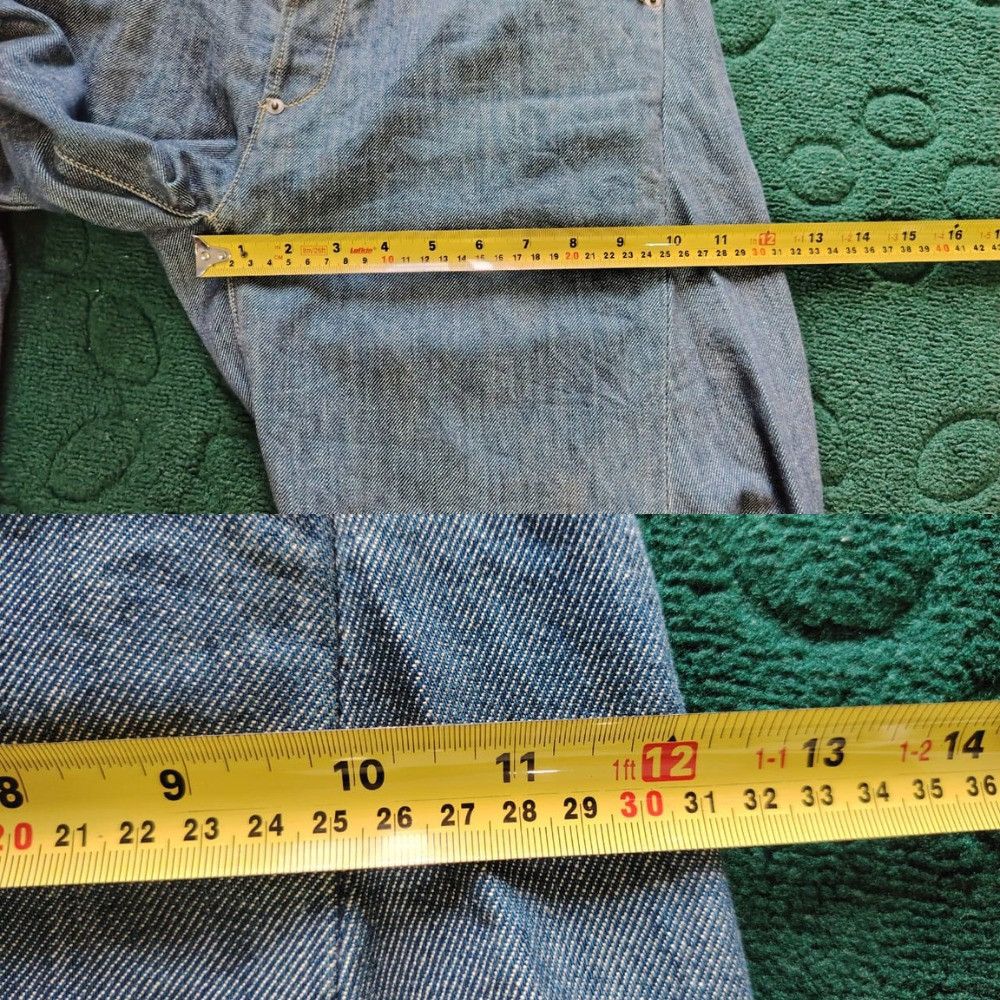 Levi's Levis Engineered Jeans Chinch Back Button Fly Japan LE02 Size US 33 - 9 Thumbnail