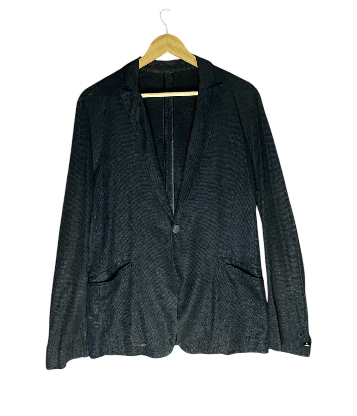 5351 POUR LES HOMMES × Vintage Vintage 5351 Pour Les Homme Cardigan One Button Size US M / EU 48-50 / 2 - 3 Thumbnail
