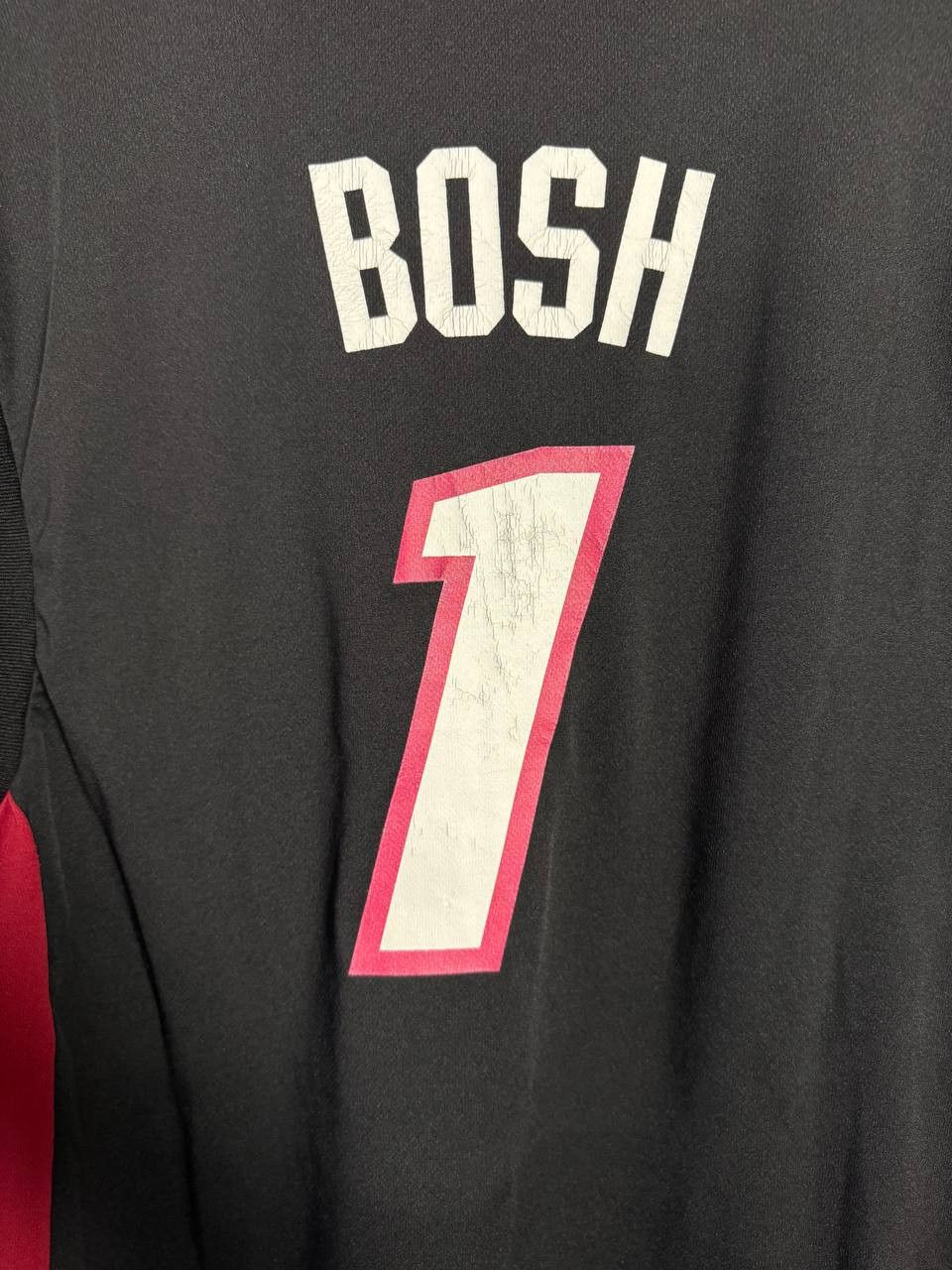 Adidas BOSH Vintage Miami Heat Adidas NBA Jersey Medium Size US M / EU 48-50 / 2 - 14 Thumbnail
