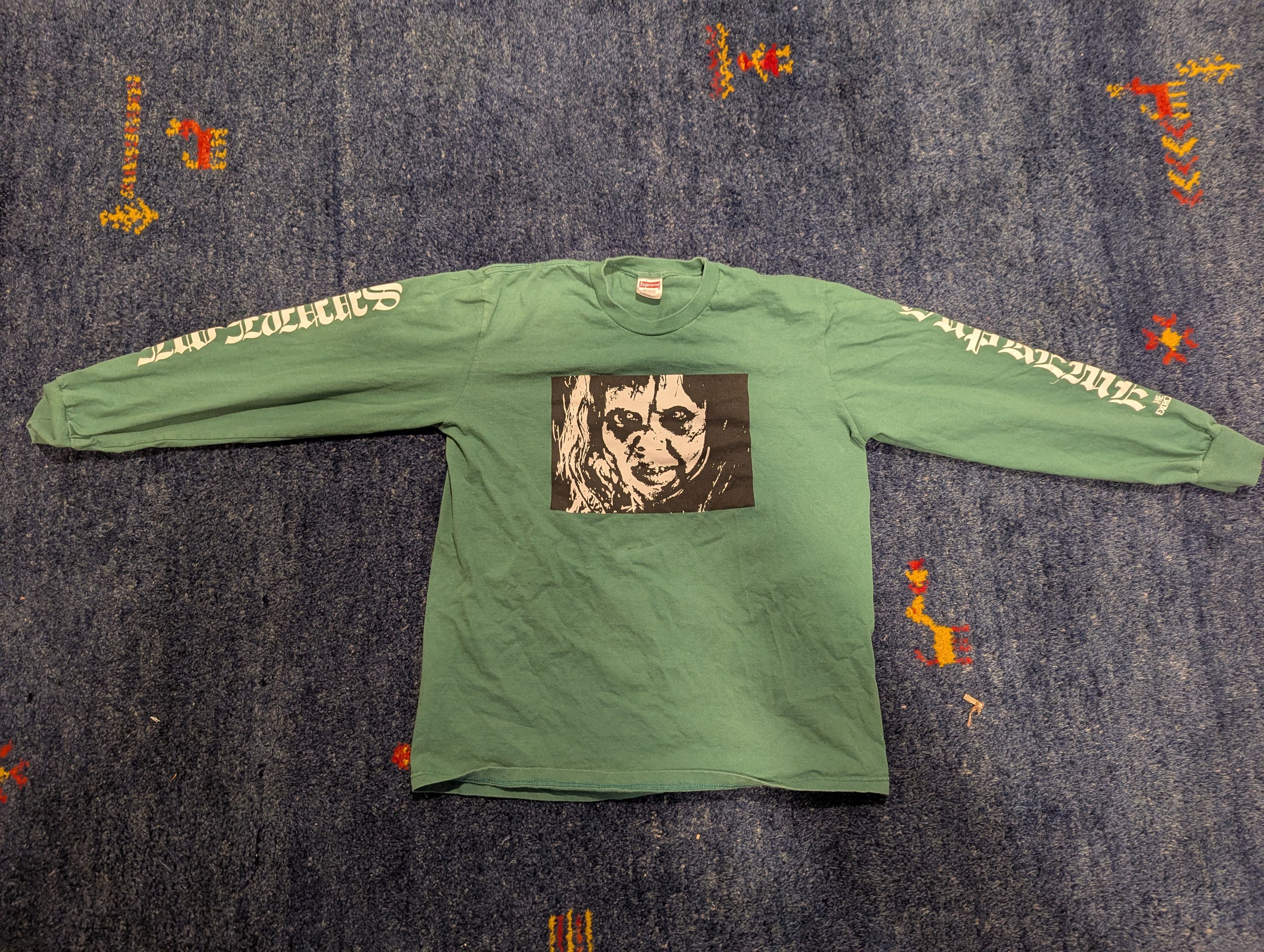 Supreme Supreme The Exorcist Mother Long Sleeve Tee Light Pine M Size US M / EU 48-50 / 2 - 1 Thumbnail