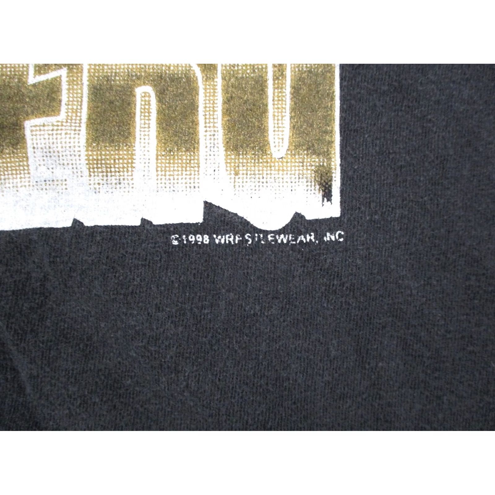Vintage VINTAGE And 1 T-Shirt Mens 2XL Graphic Print WCW 1998 90s Y2K Black Nike Shirt Size US XXL / EU 58 / 5 - 7 Thumbnail